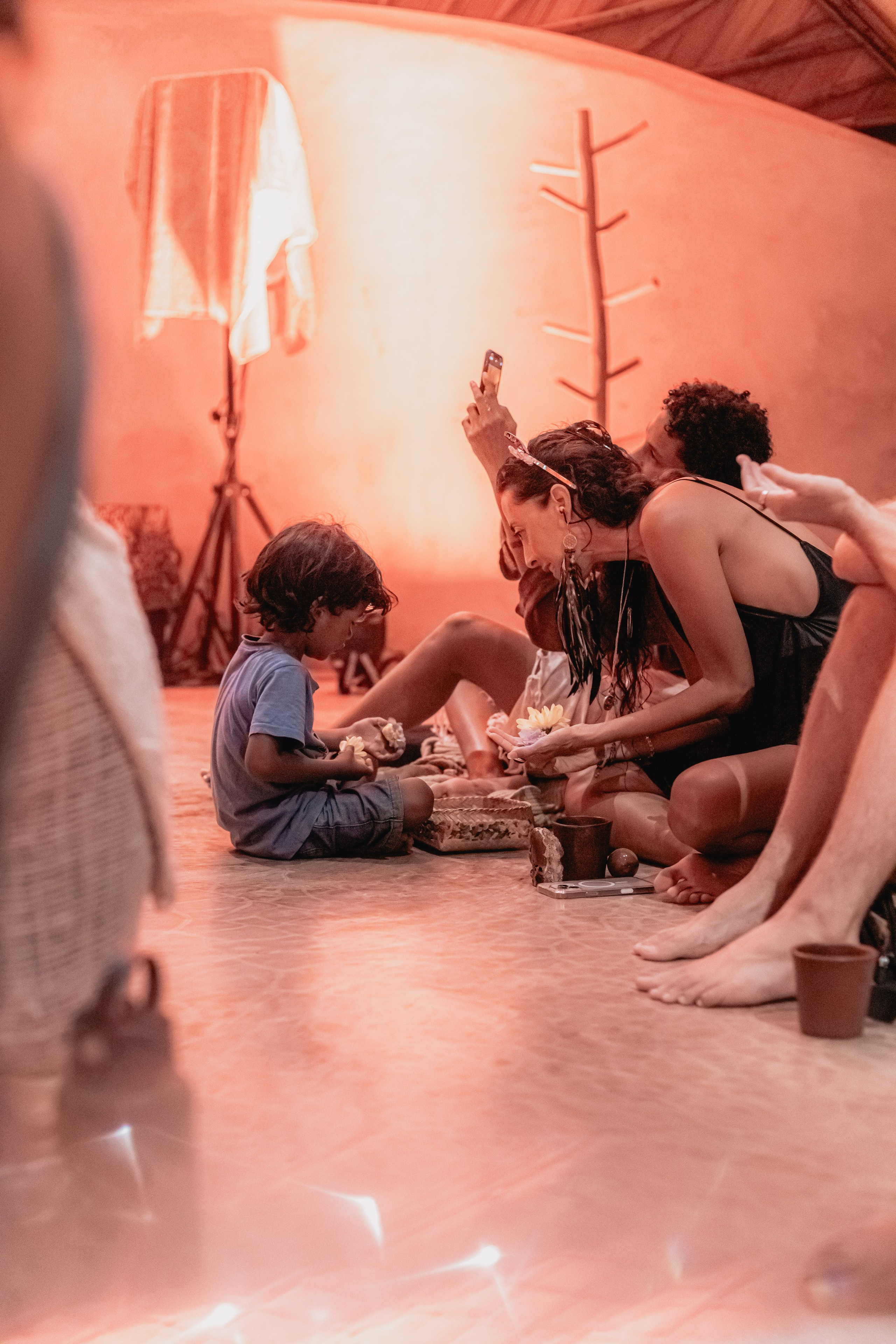 Cacao ceremony Full moon jan w Juan. Mariam Bagdasaryan