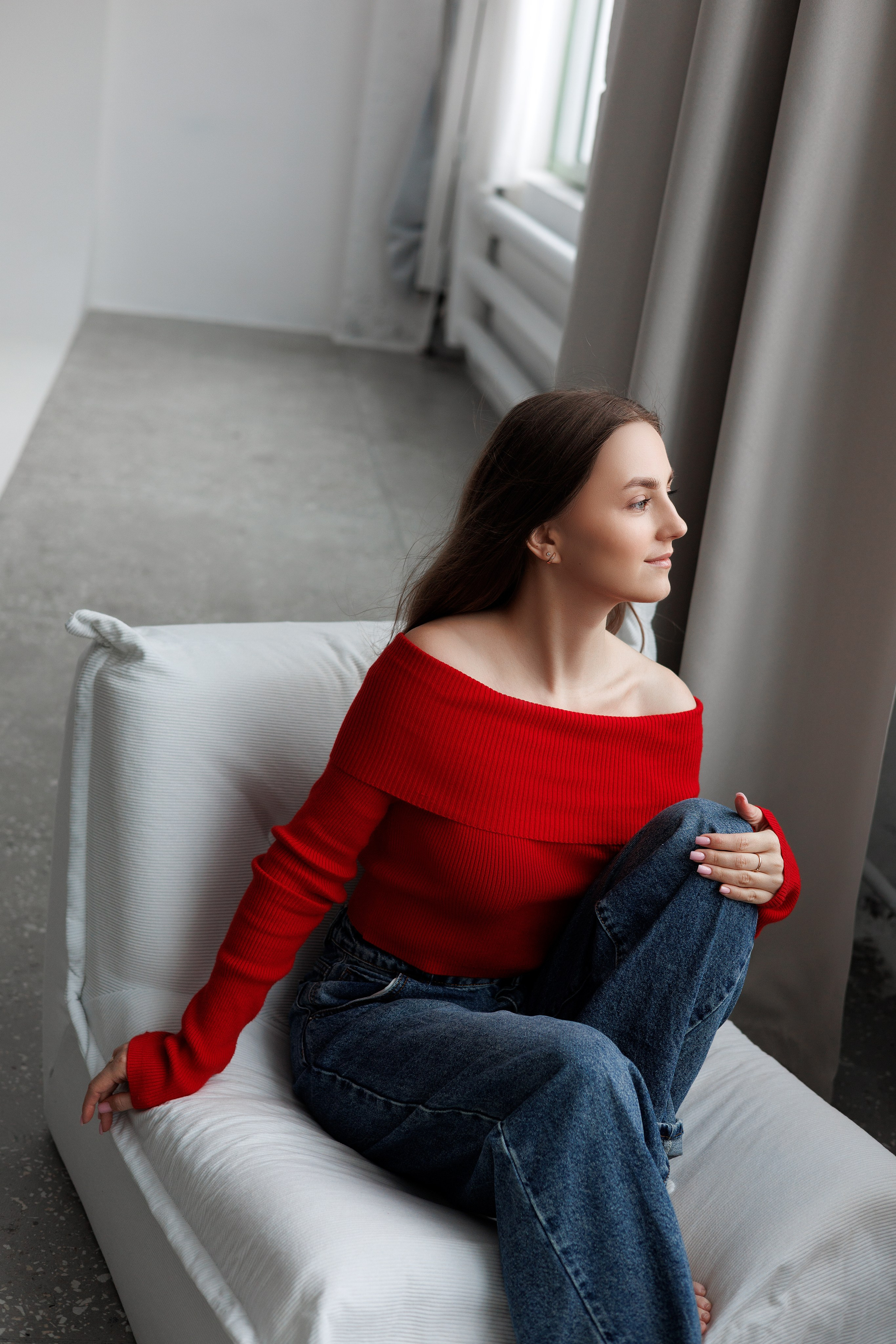 Женский портрет в студии. Фотограф Минск