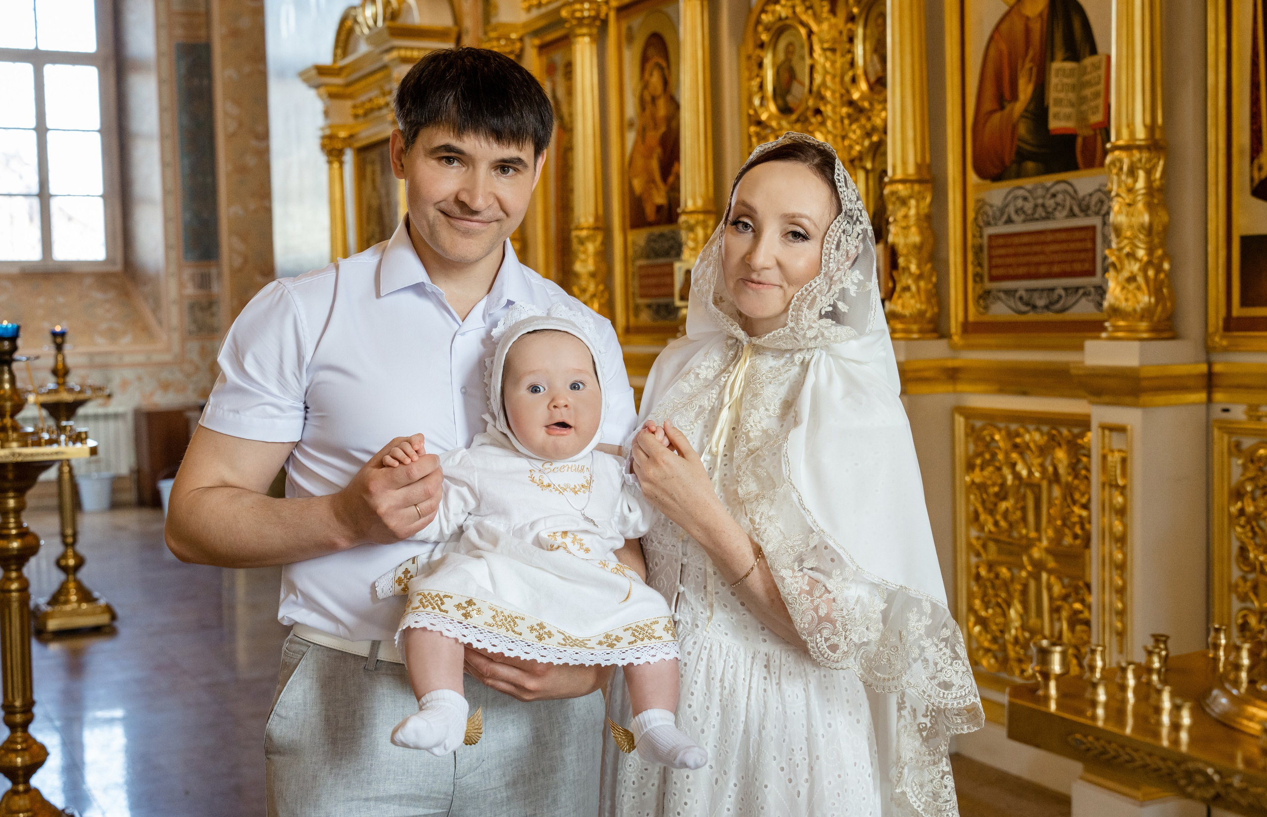 Крещение Есении в Успенском соборе Тульского Кремля. Фотограф на Крещение Тула и Венчание в Туле, детский и семейный фотограф