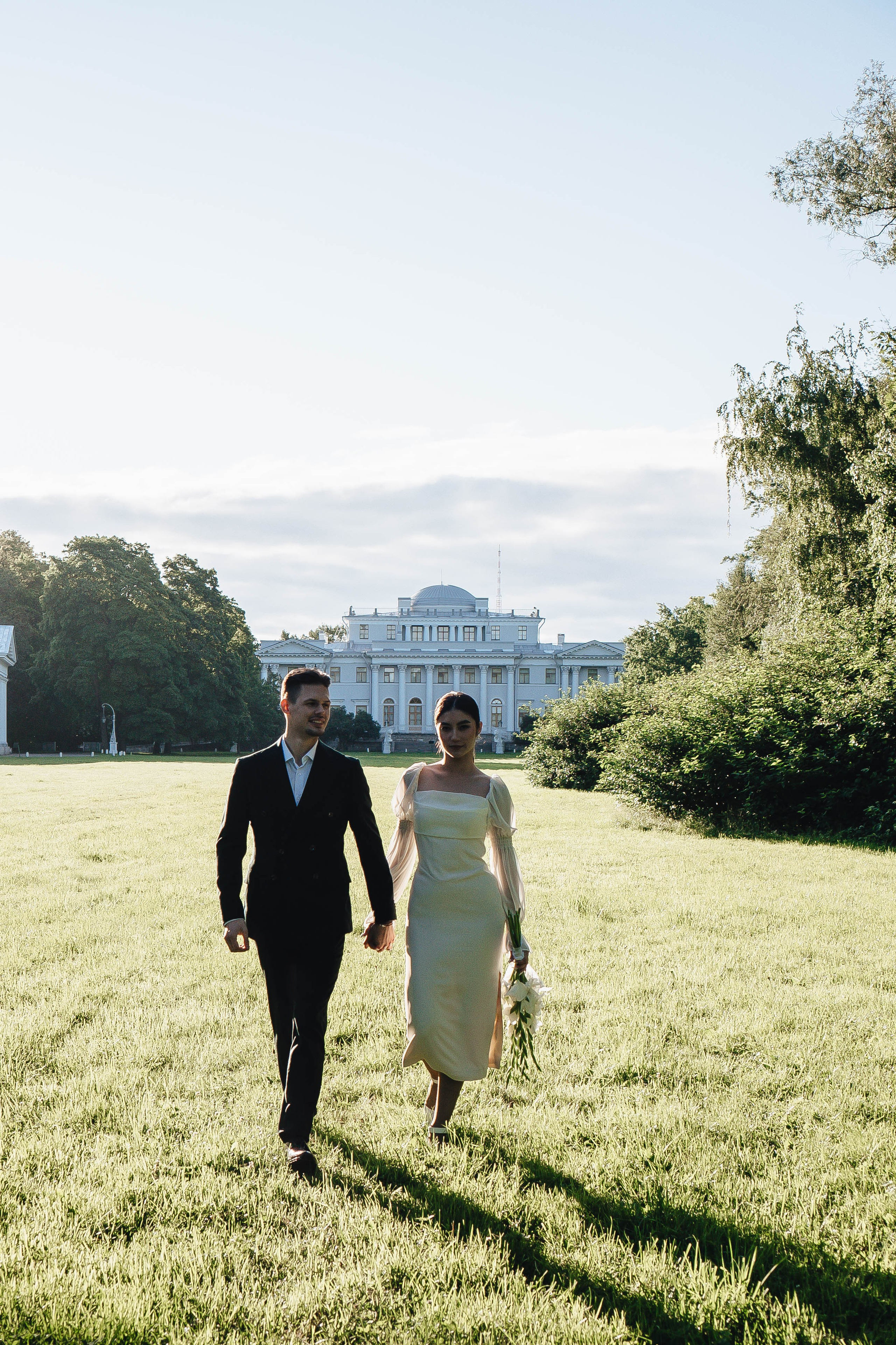 СВАДЕБНАЯ СЬЕМКА НА РАССВЕТЕ НА ЕЛАГИНОМ ОСТОРОВЕ. Профессиональный фотограф, Санкт-Петербург — Виктория Богомолова