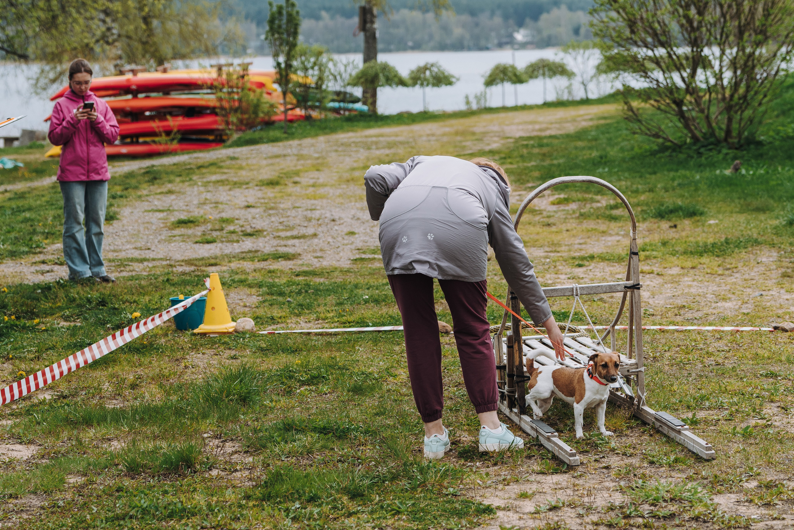 Соревнования по ноузворку в Лосево. Фотограф анималист в Спб недорого Олеся Майорова