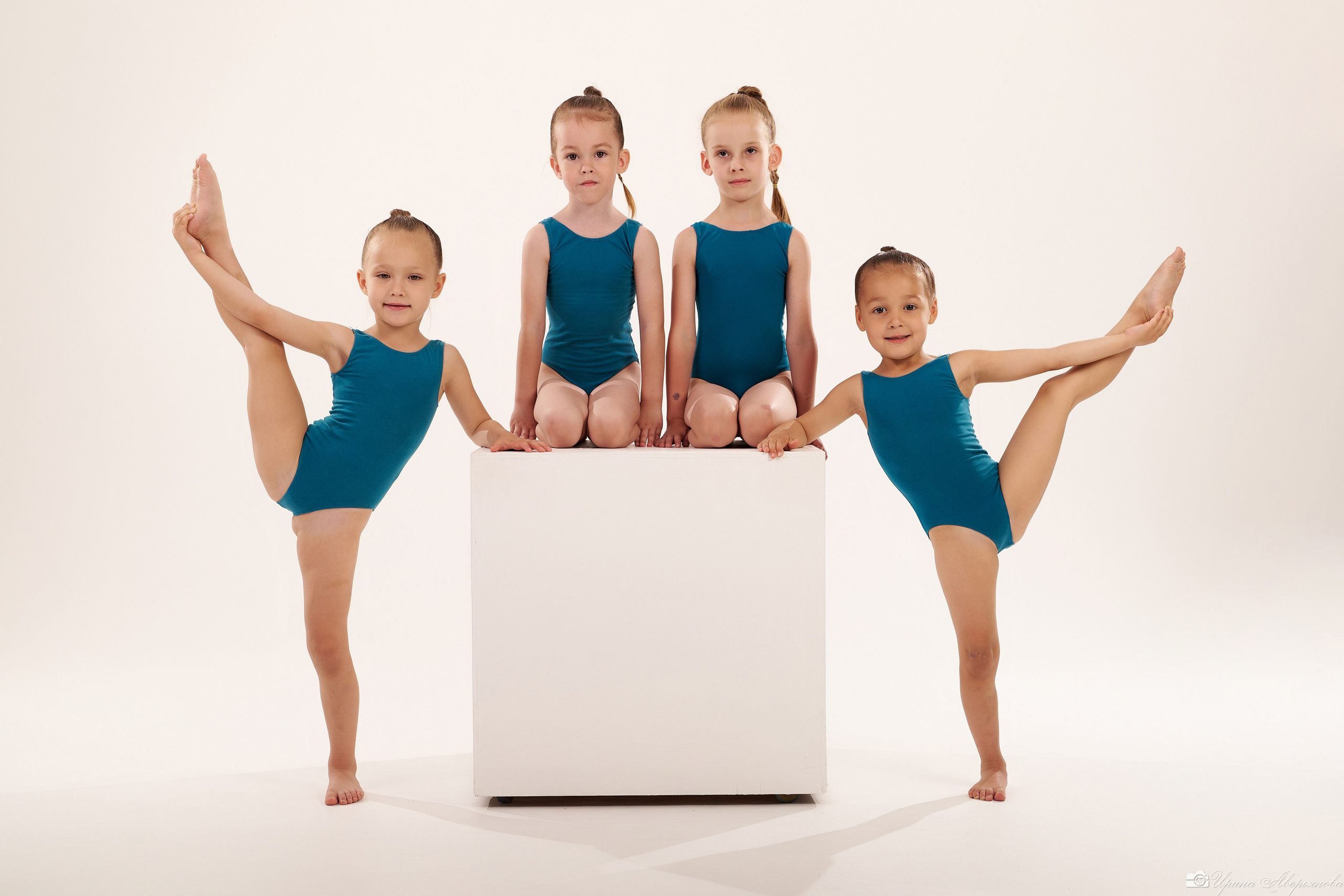 групповое фото малышей гимнасток