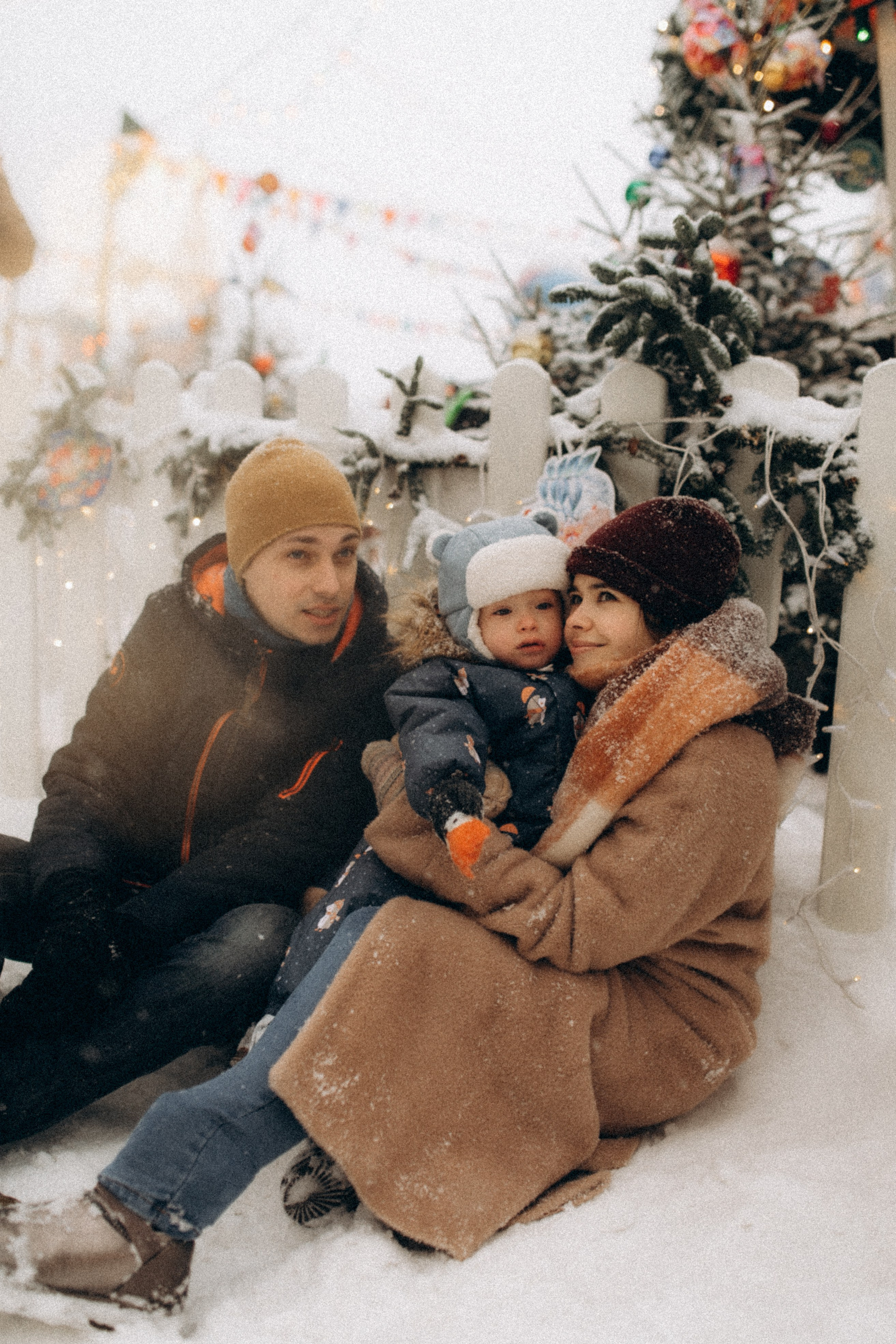 Лена, Митя и Левушка прогулка на Красной площади. Семейный фотограф в Москве и Люберцах Юлия Гуськова