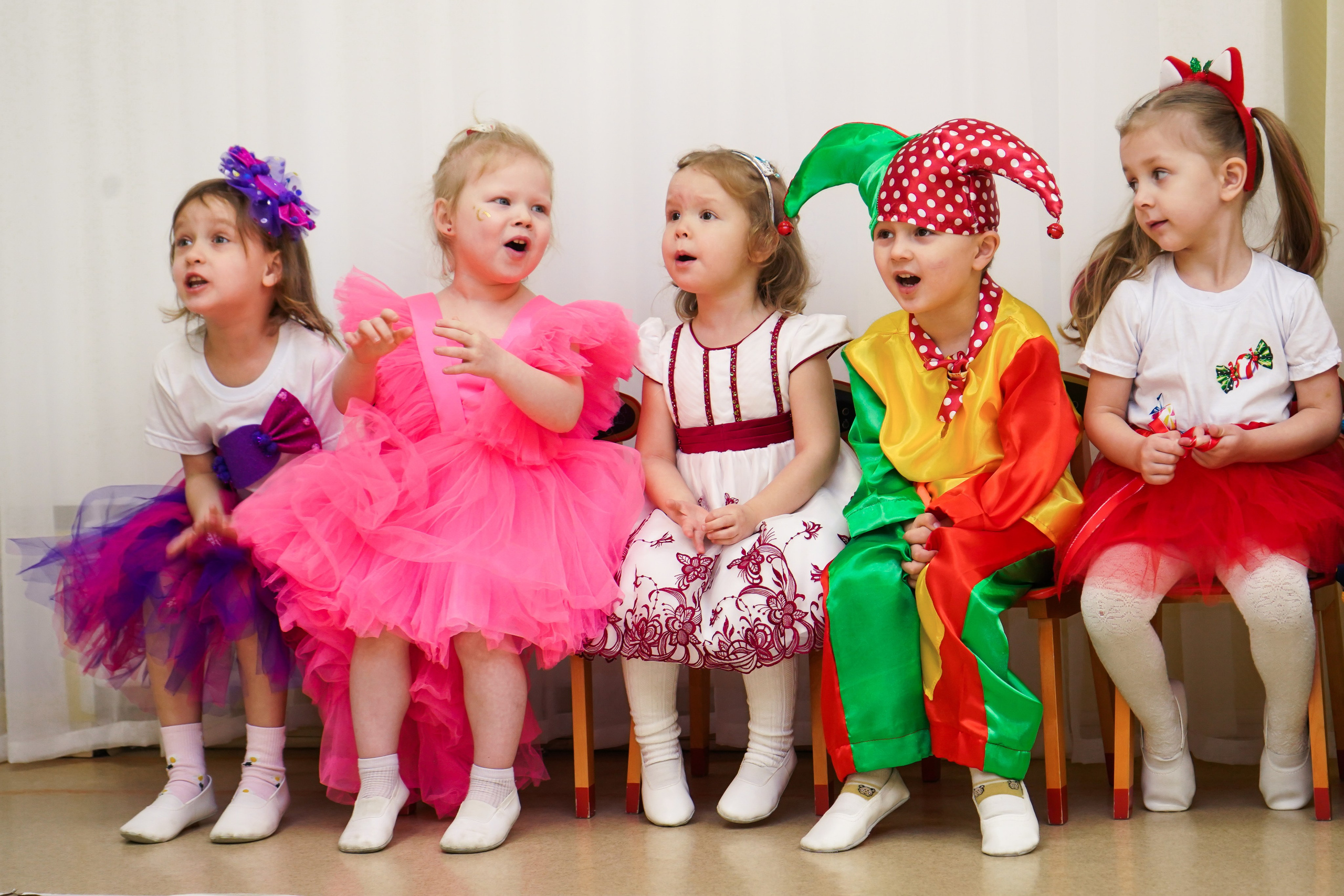Новогодний утренник в садике. Семейный и портретный фотограф в Екатеринбурге Анна Лобанова