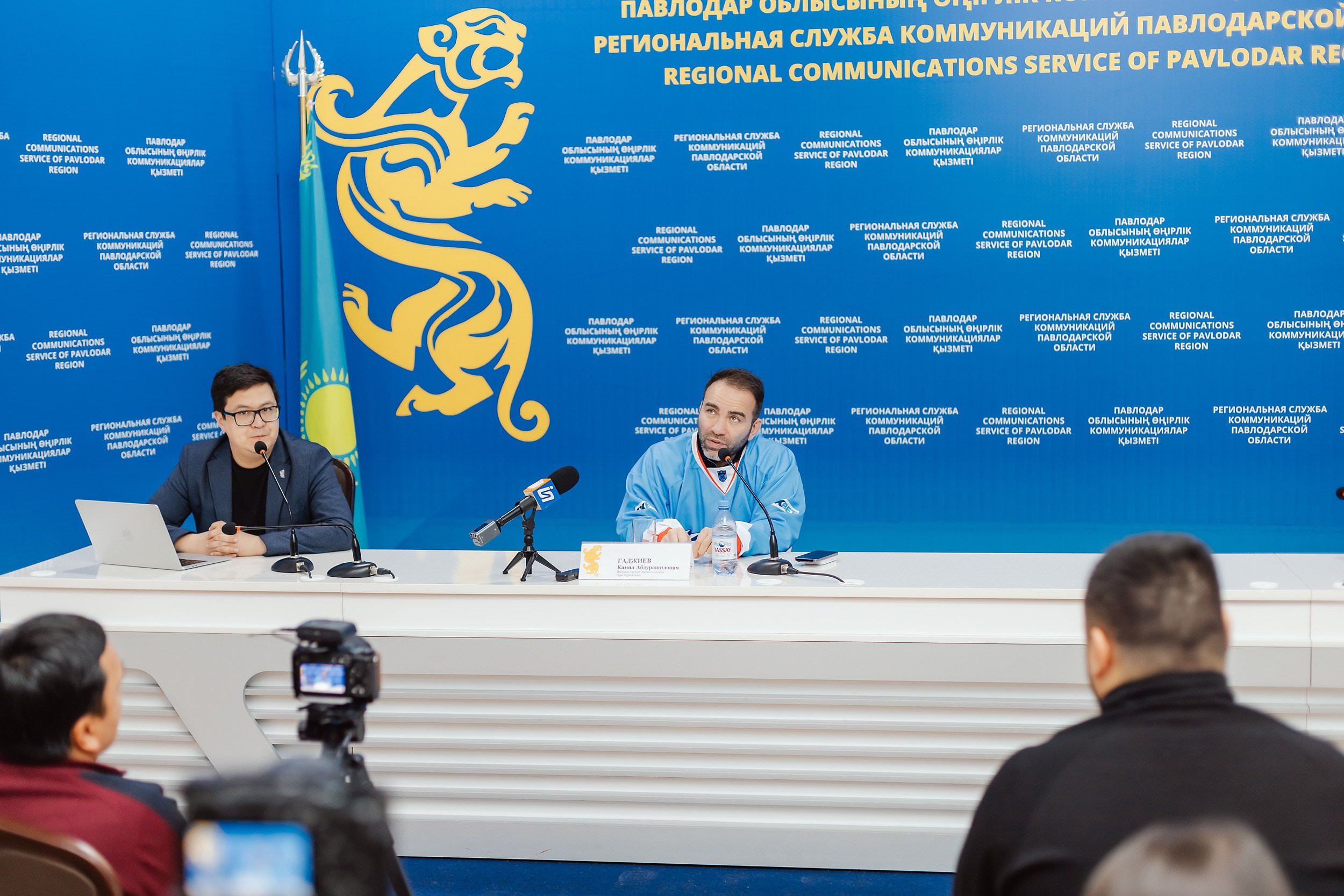 Пресс-конференция Камиля Гаджиева. Кипятком Павлодар