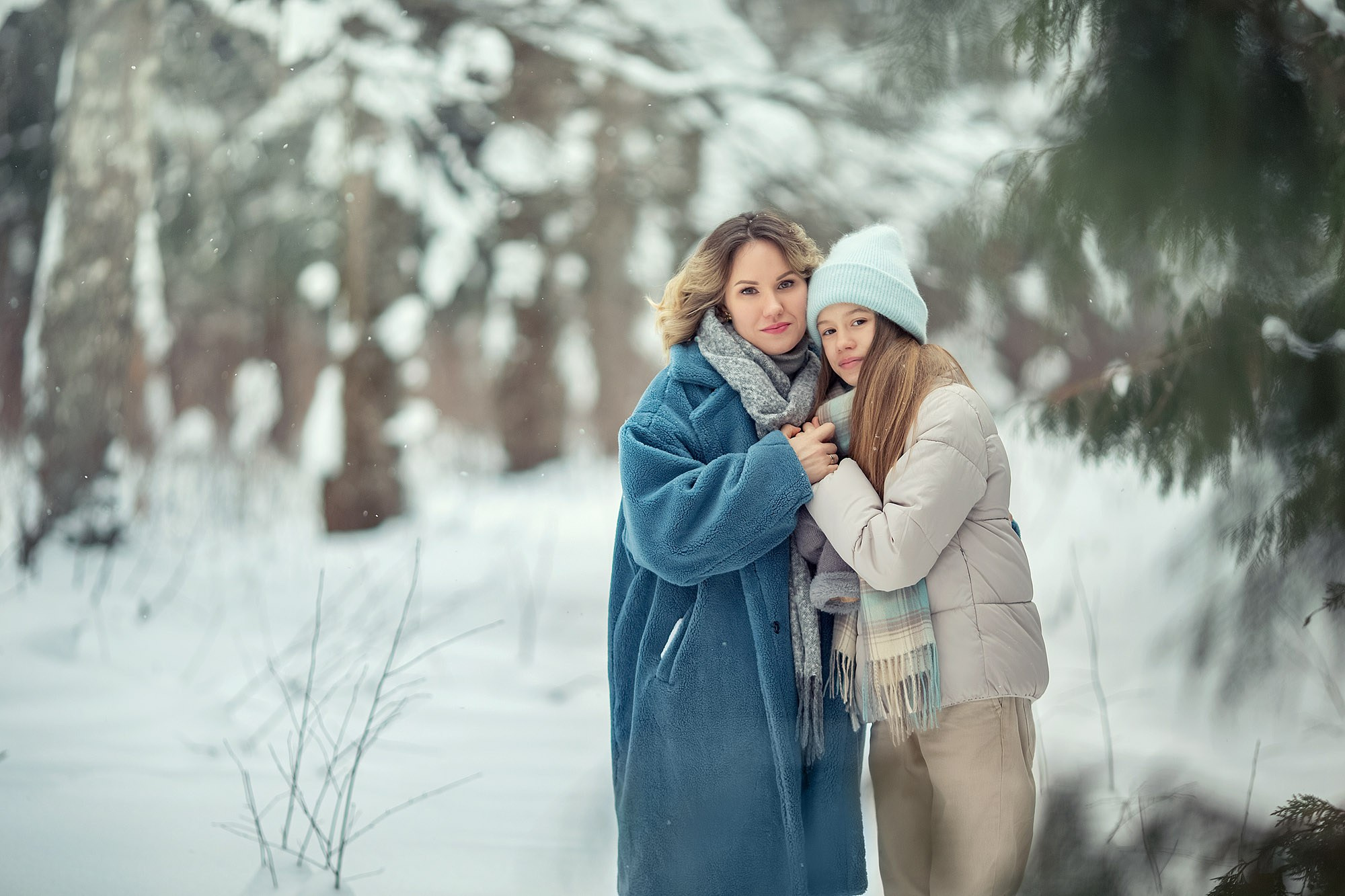 Зимние забавы на семейной фотосессии. Tatyana Nadezhdina Family photographer