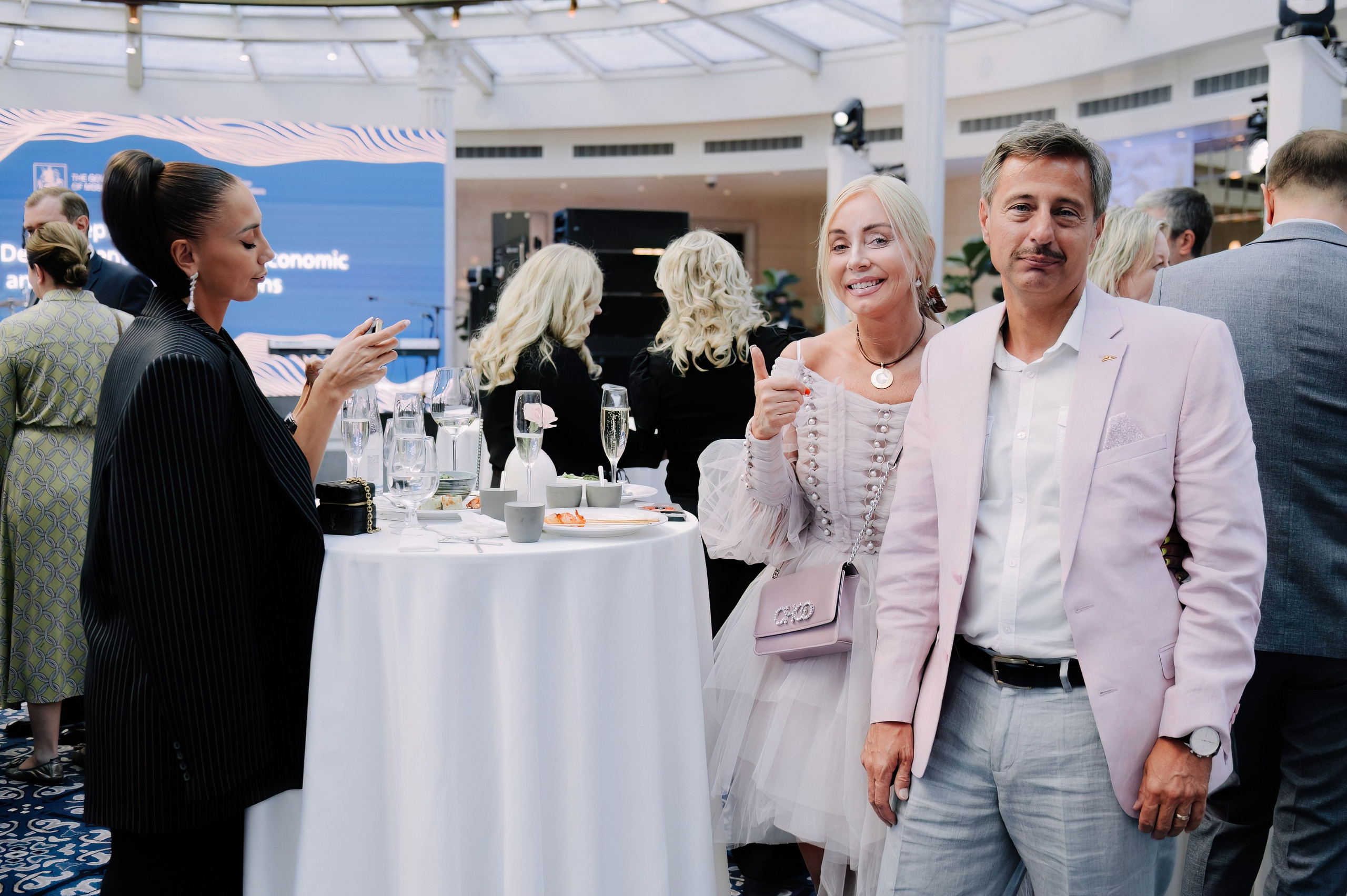 Ужин от правительства Москвы в Lotte отель. Коммерческий фотограф в Санкт-Петербурге Анна Кобзарь