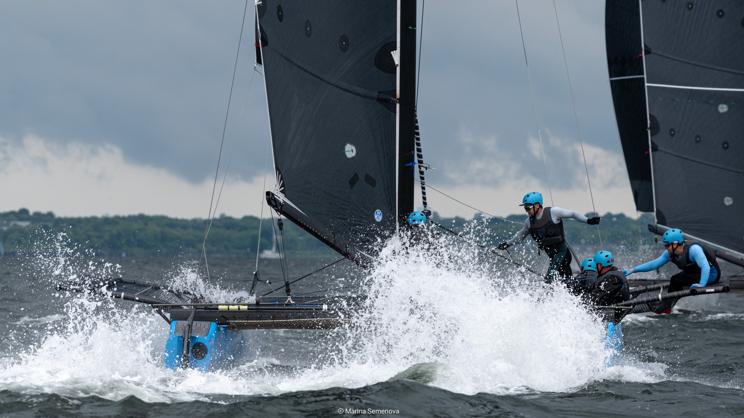 The lates shoot. Sailing Photographer Marina Semenova