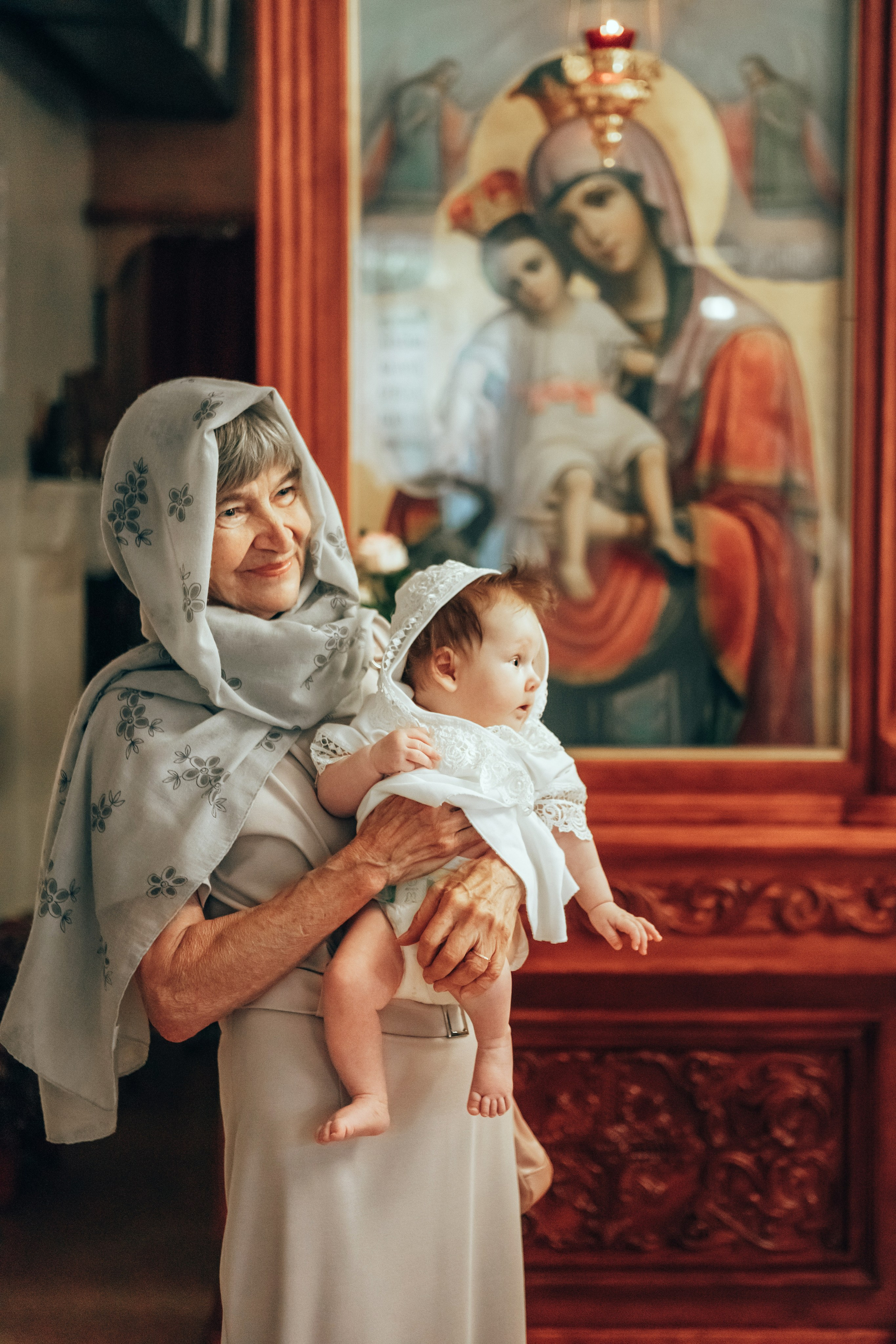 Крестины Софии. Семейный и детский фотограф в г. Новосибирске Макеева Анастасия