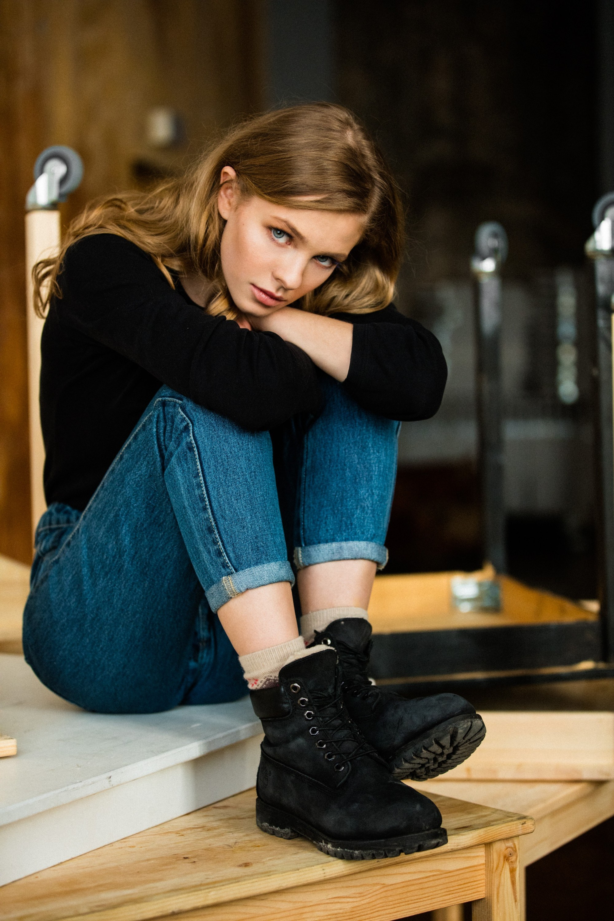 Model tests. Portrait and business photographer in Moscow Andrey Nikolsky