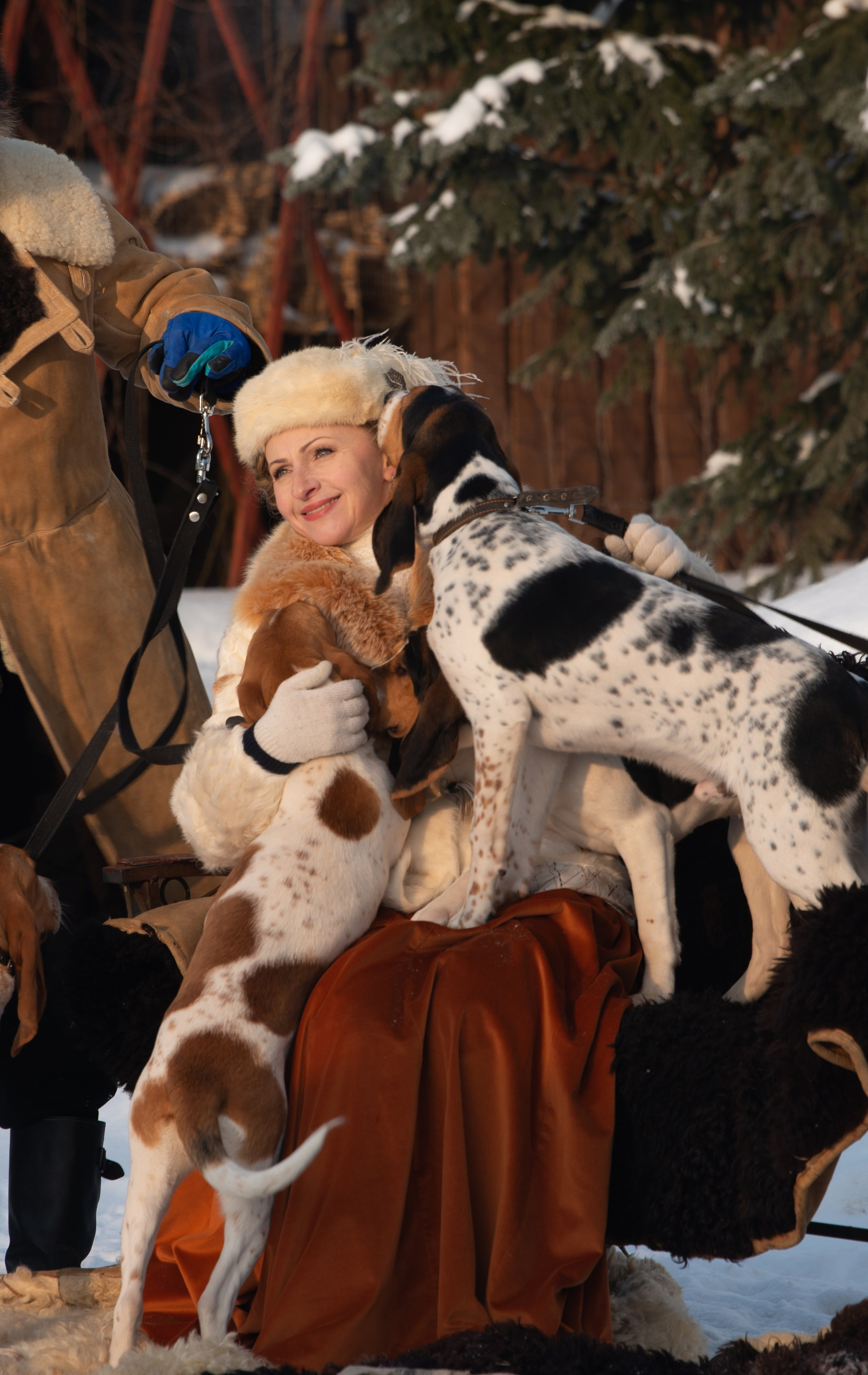 Псовая охота Аванпост. Конный фотограф в Саратове Юлия Иванова