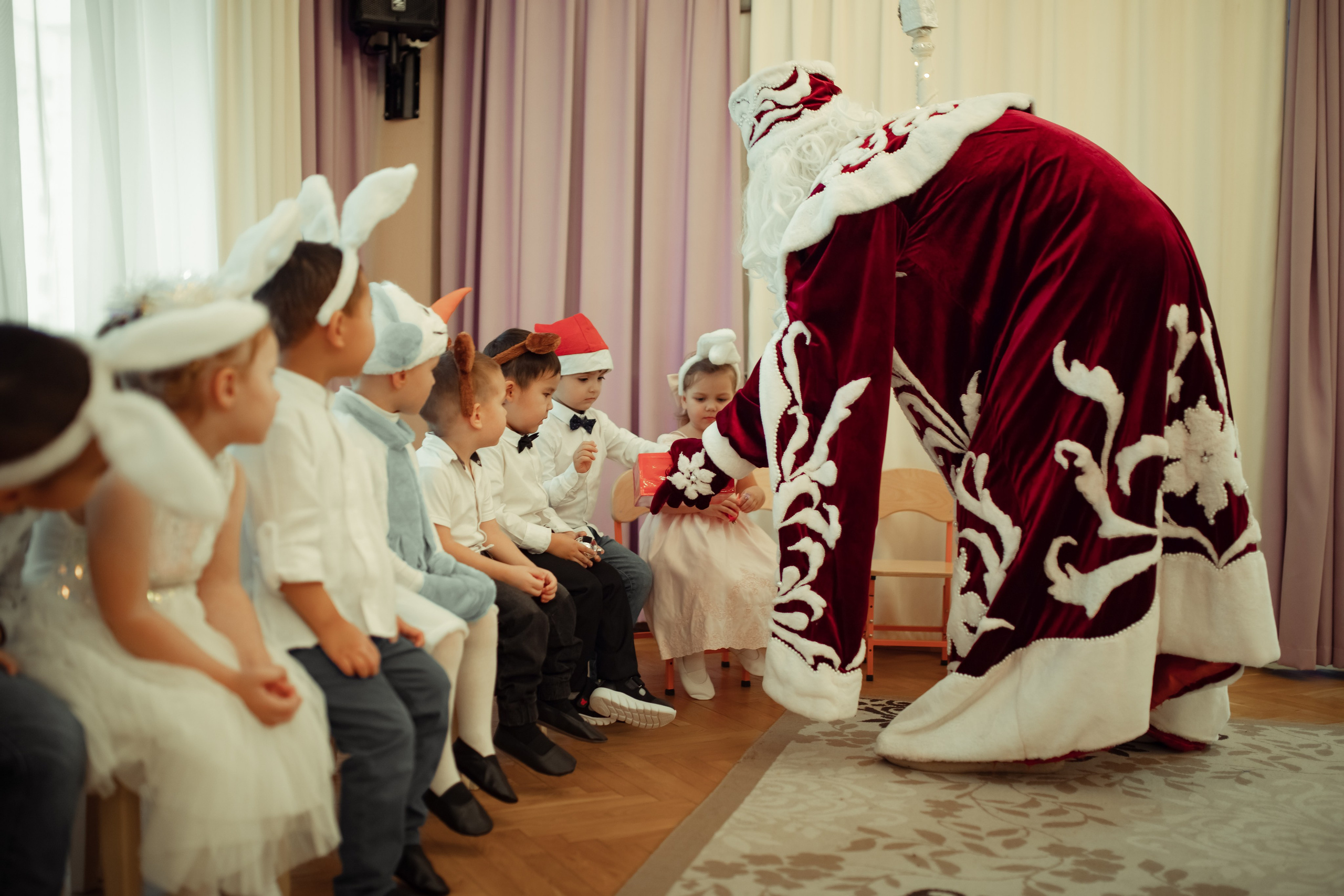 Новогодний утренник в детском саду. Семейный и детский фотограф в Москве Дорогова Екатерина