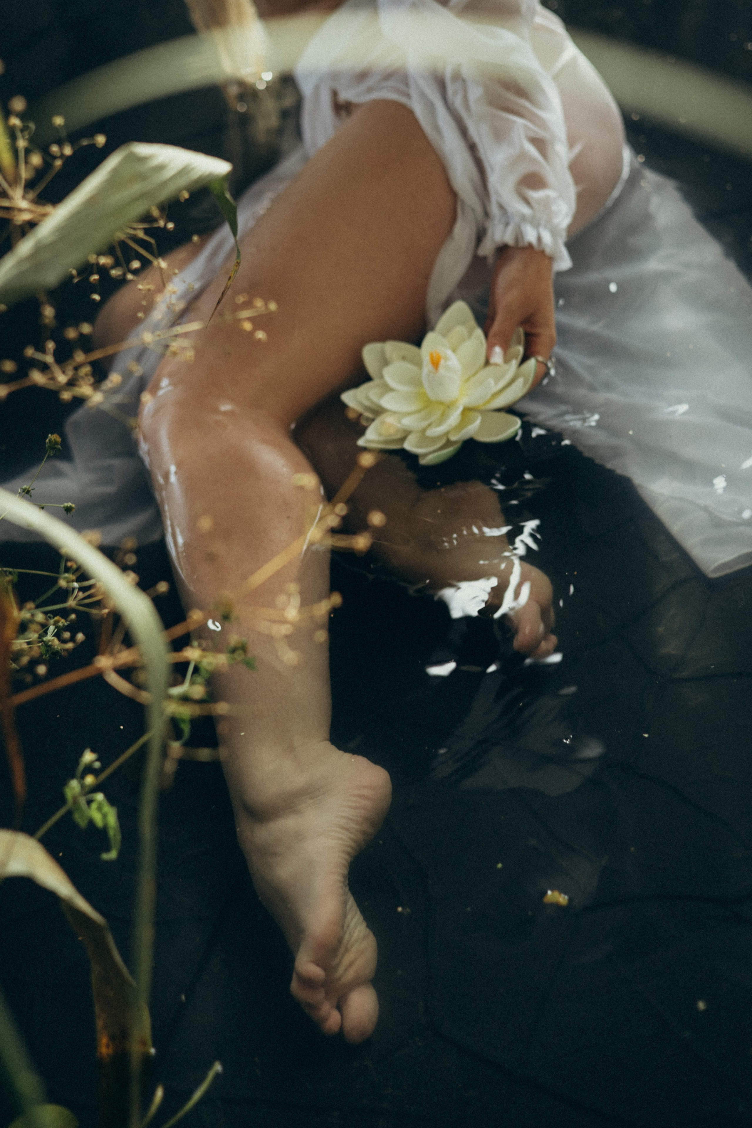 Даша и кувшинки. Портретный и семейный фотограф в Воронеже Ксения Ремизова