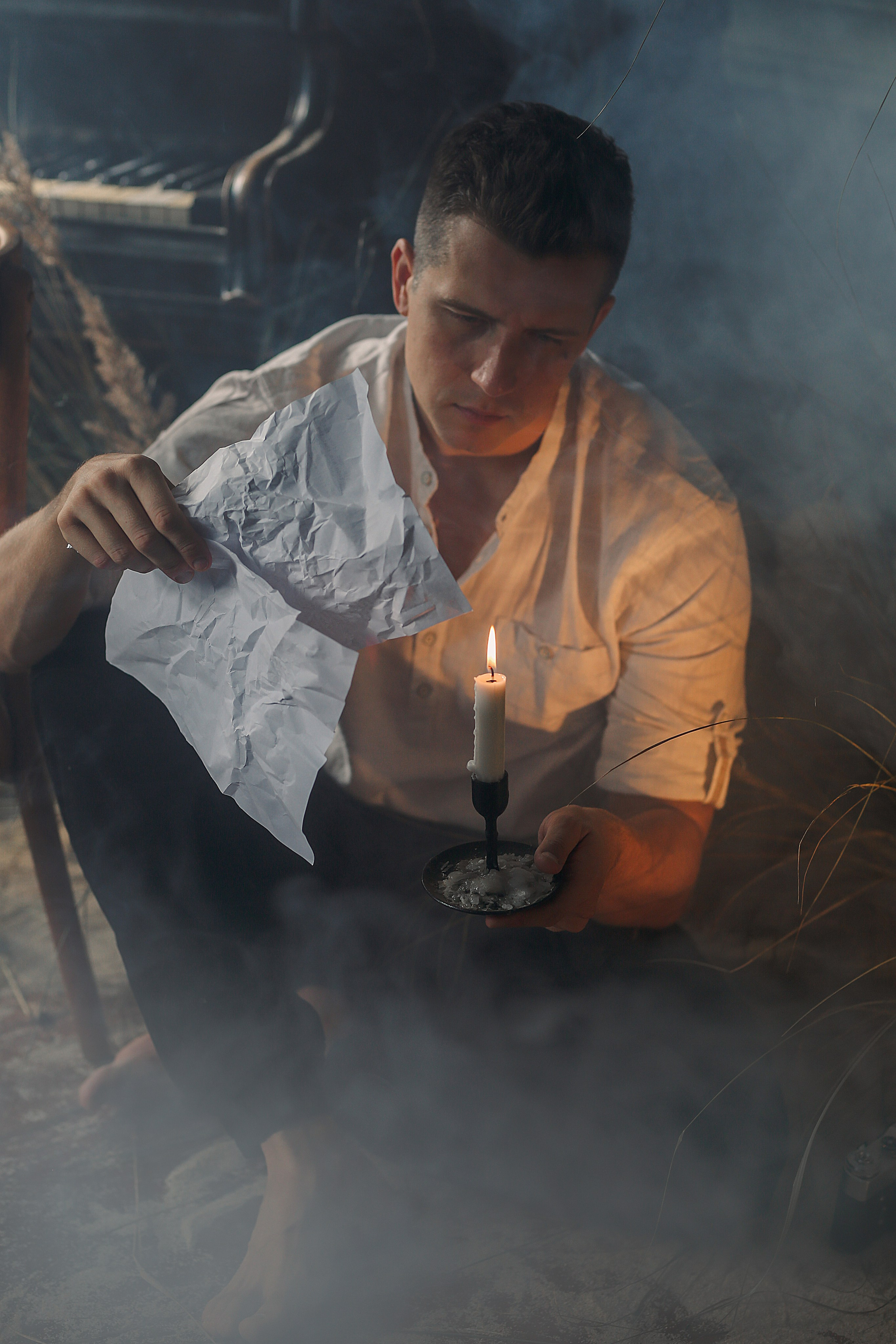 Писатель в Drozd House. Фотограф Анастасия Залевская