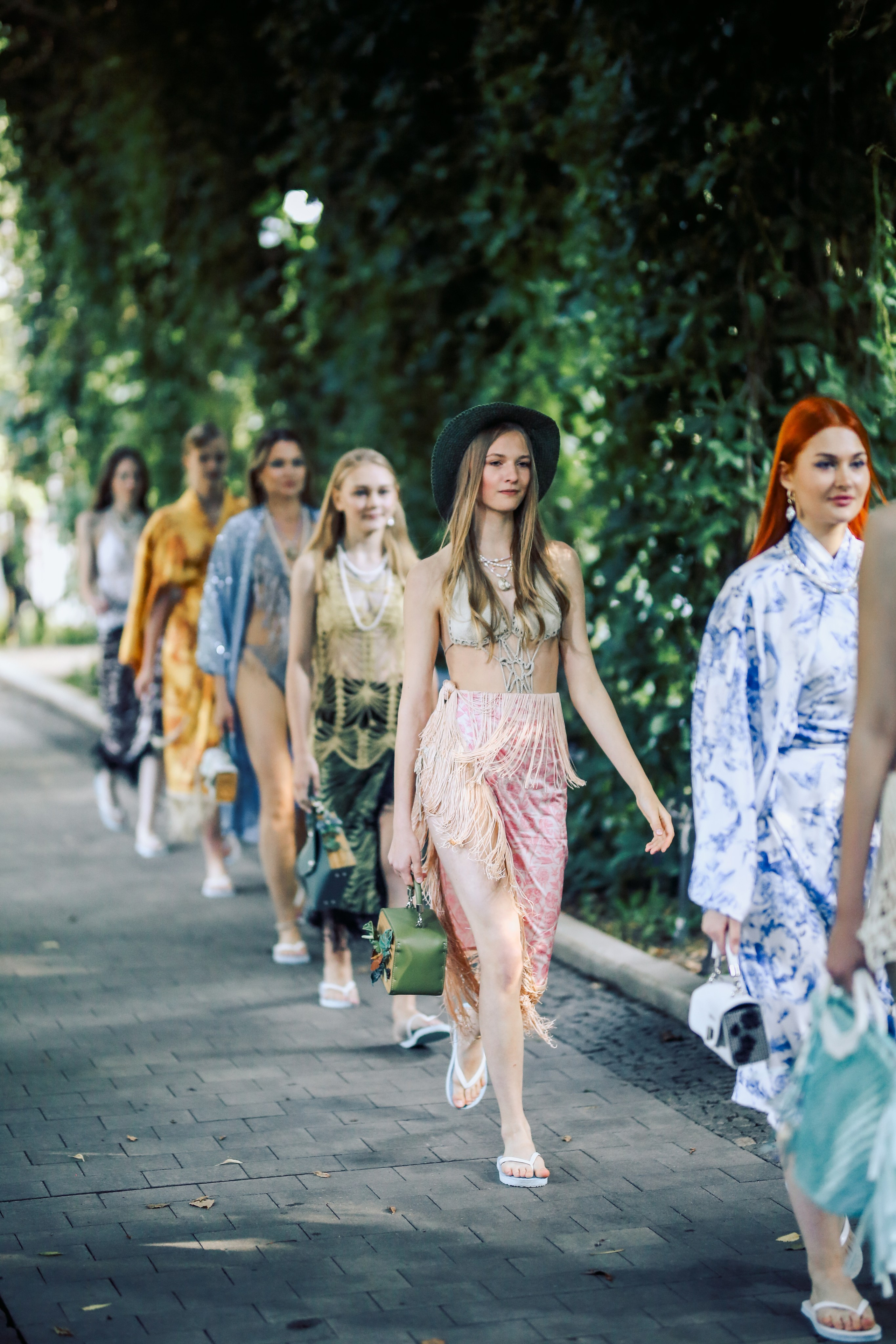 Зелёный подиум. Фотограф Анастасия Залевская