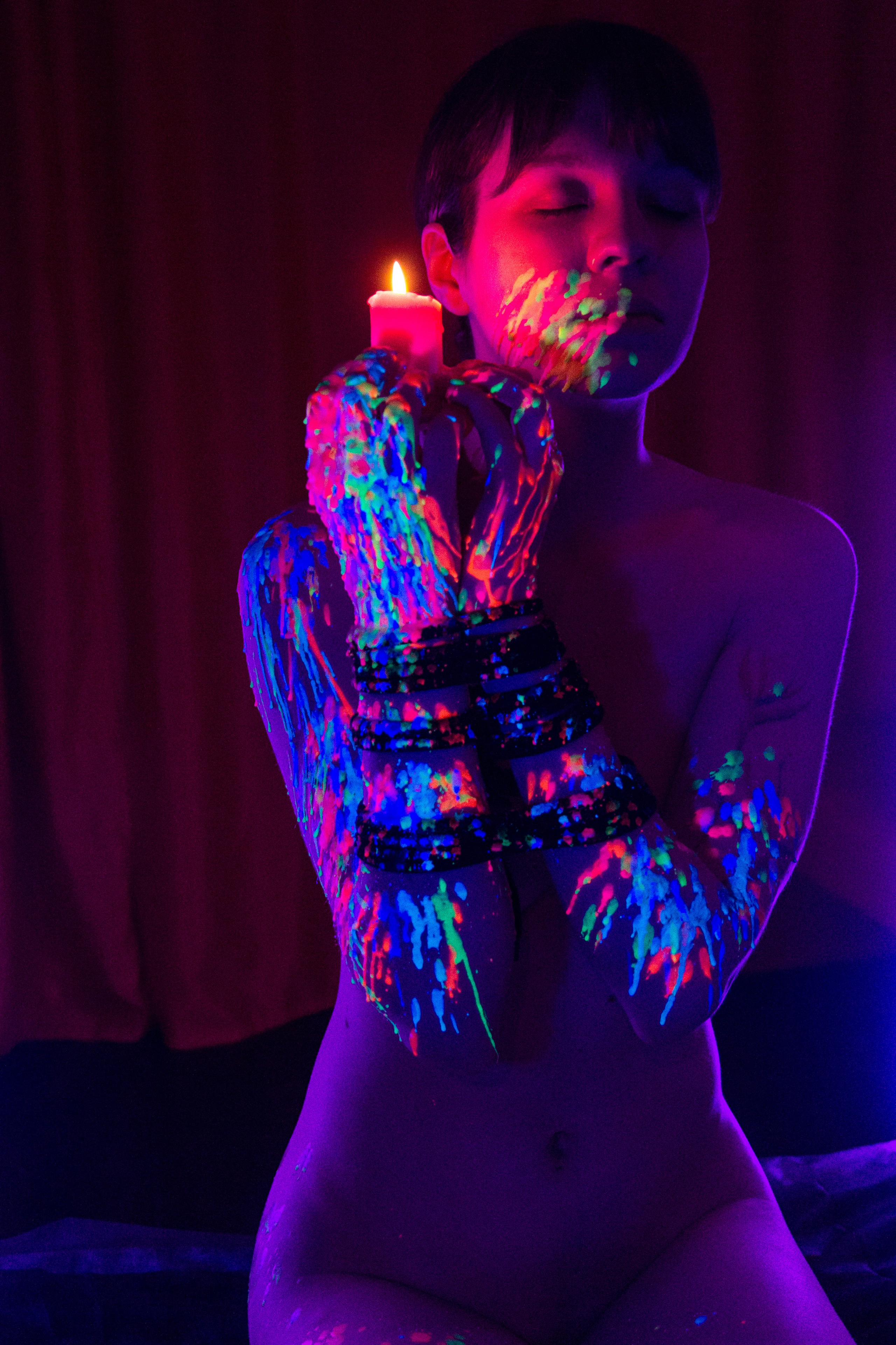 Шибари и ваксплей. Будуарный фотограф. Москва