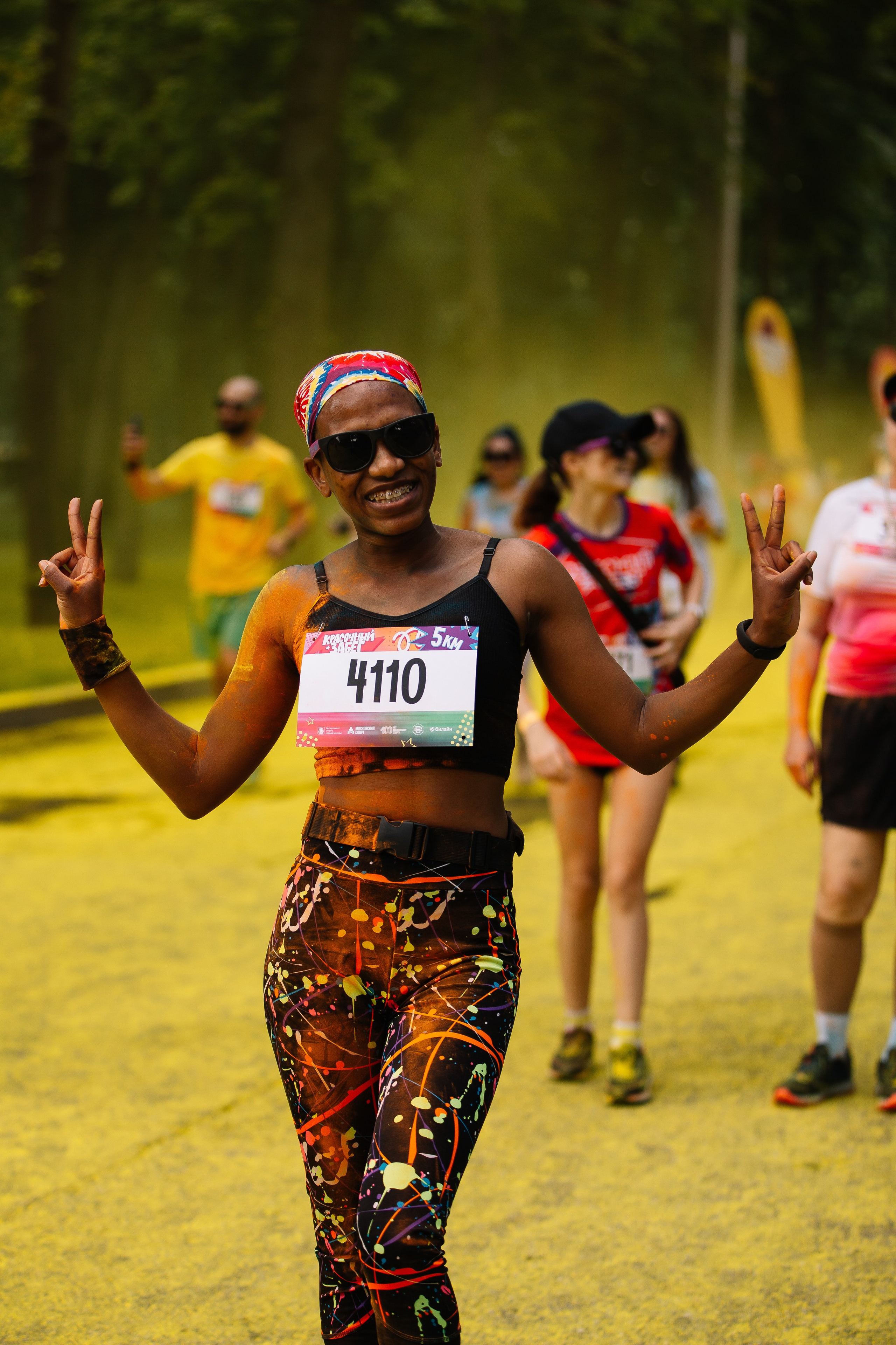 Красочный забег. Свадебный Семейный Репортажный фотограф в Москве