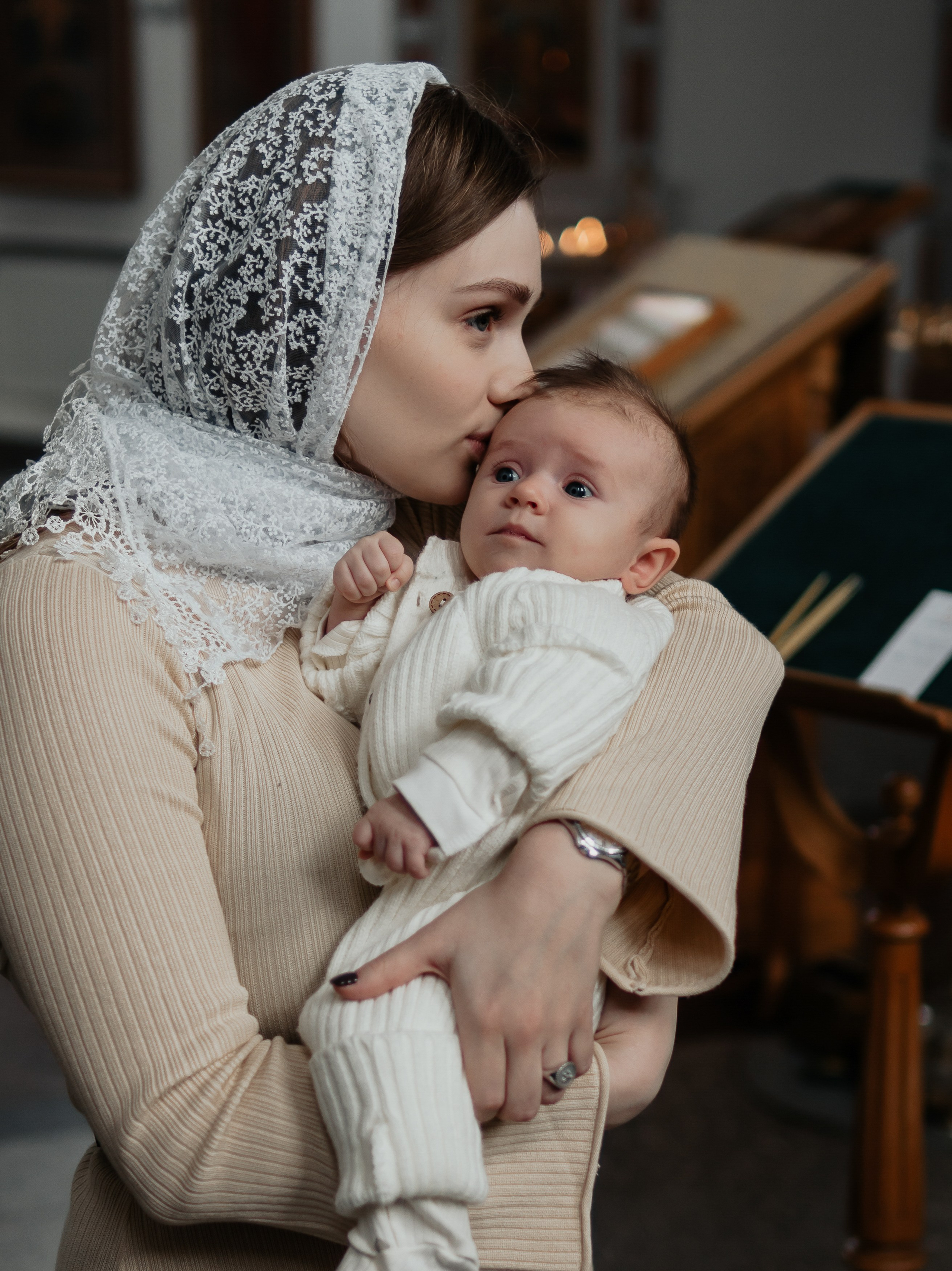 Крещение Варвары. Фотограф Павлова Светлана / Брянск /