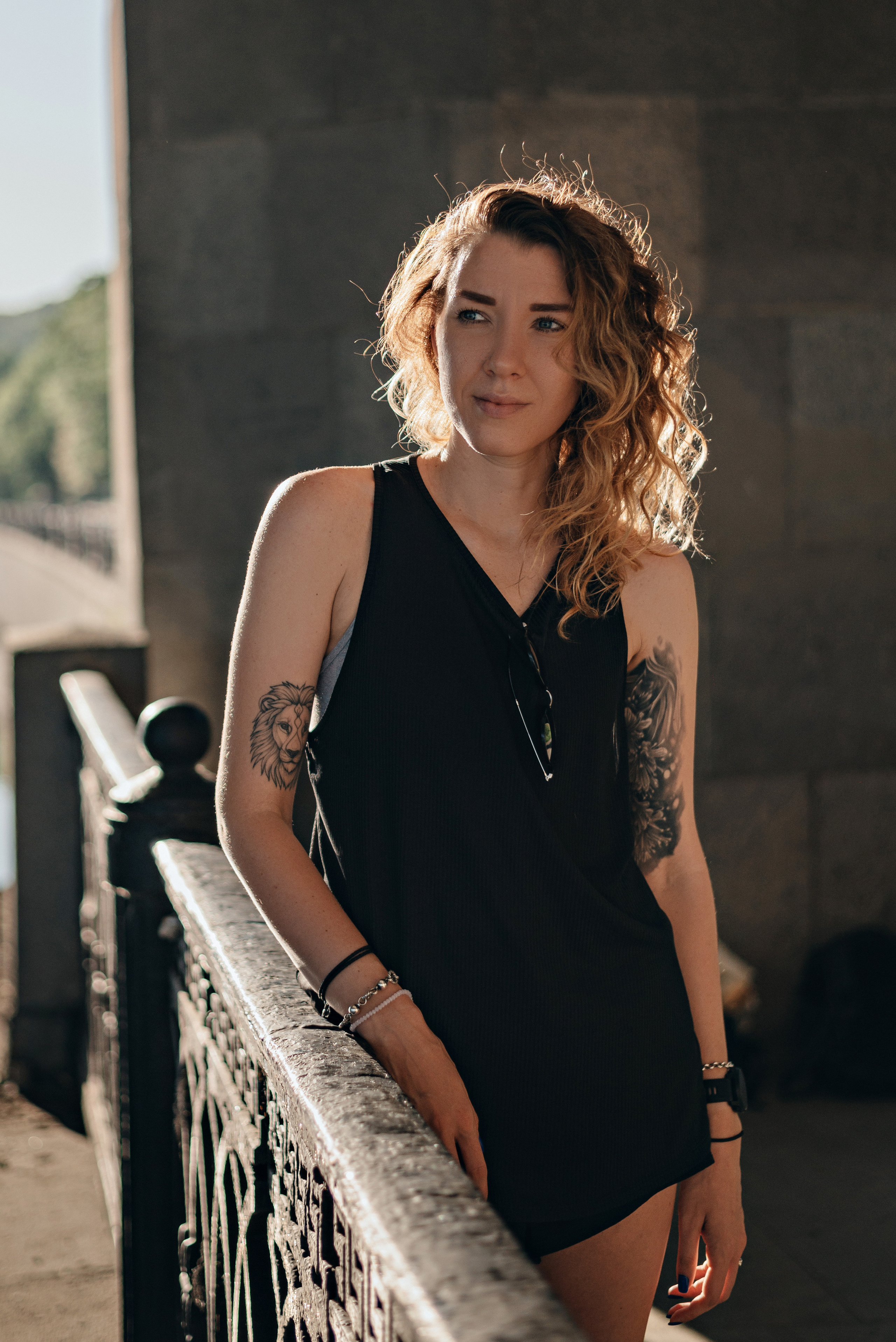 Спортивная фотосессия для девушки. Фотограф Москва