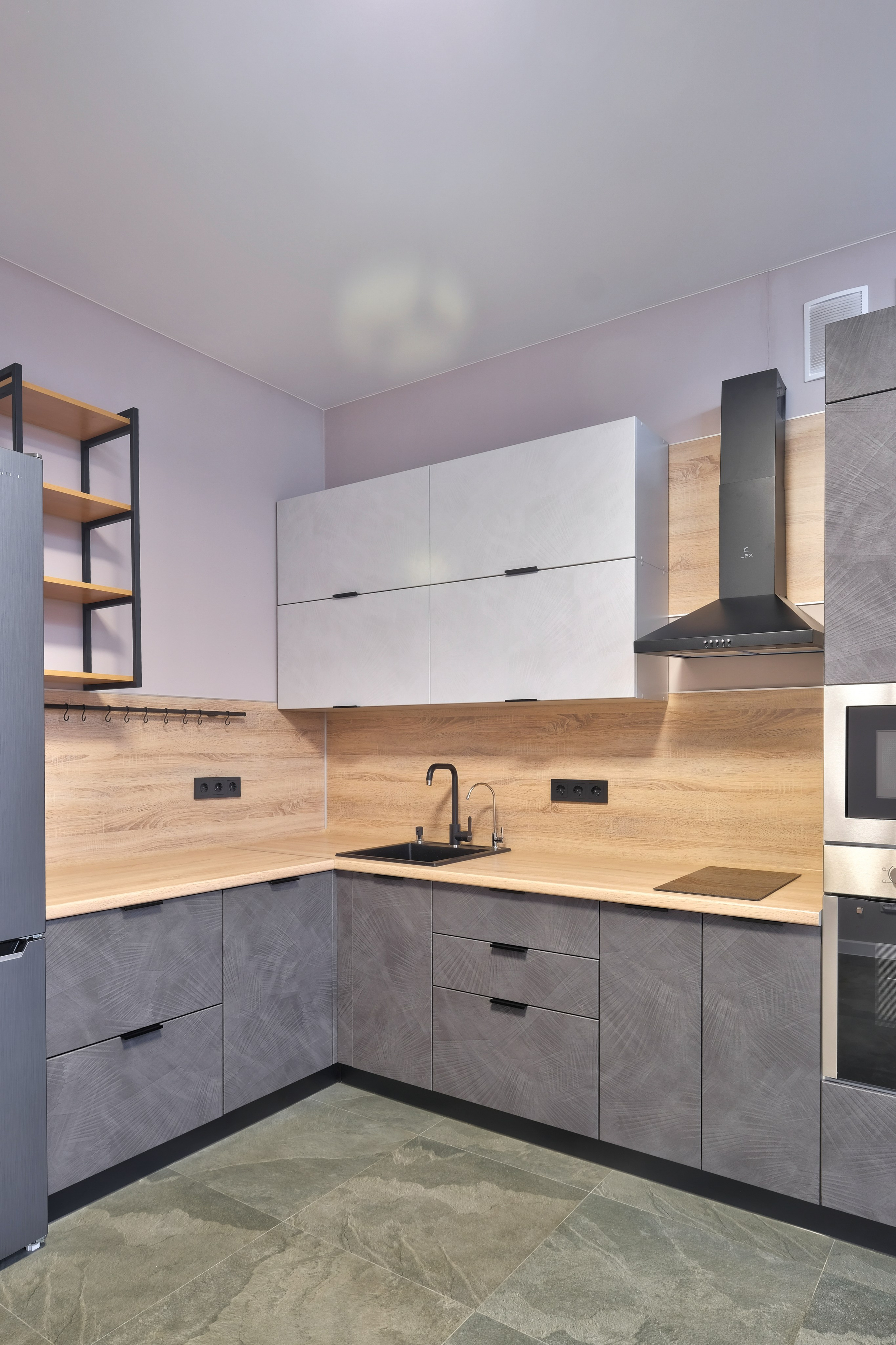 Съемка кухонного гарнитура после установки. Свадебный и репортажной фотограф Денис Ожигин в Краснодаре и Краснодарском крае