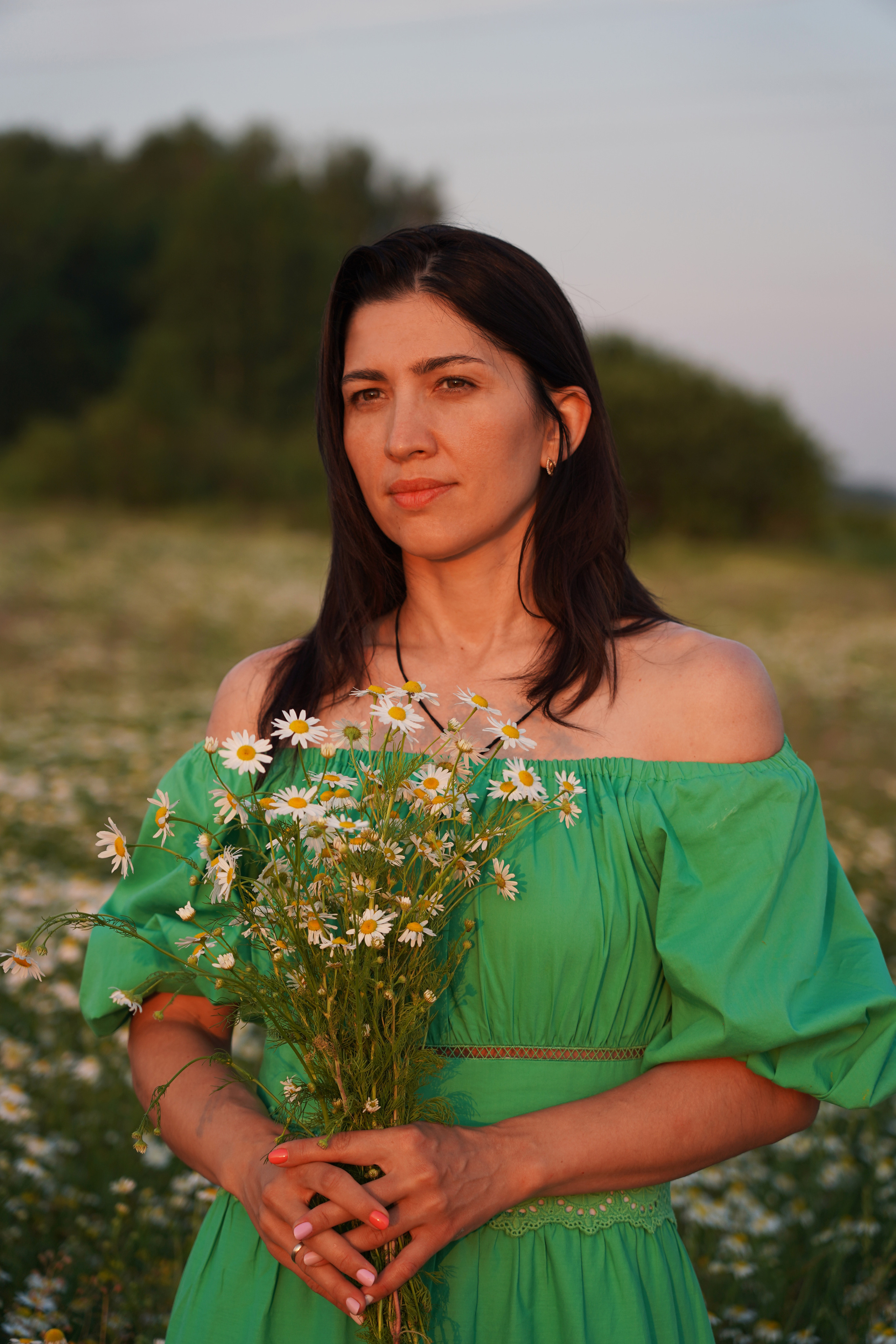 Ромашковое поле для Александры. Моя фотостудия: поле, лес, море и горы… Казань — Москва — Болгария