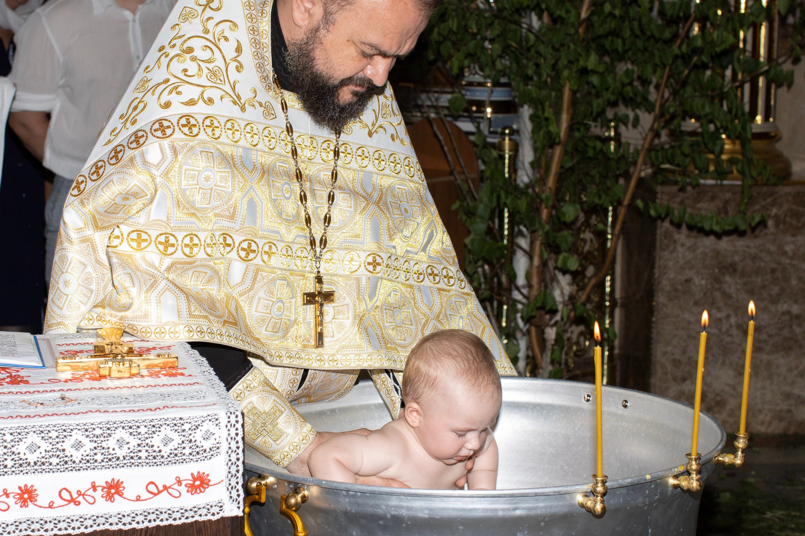 Таинство Крещения. Фотограф Лиана Артемова в Пензе