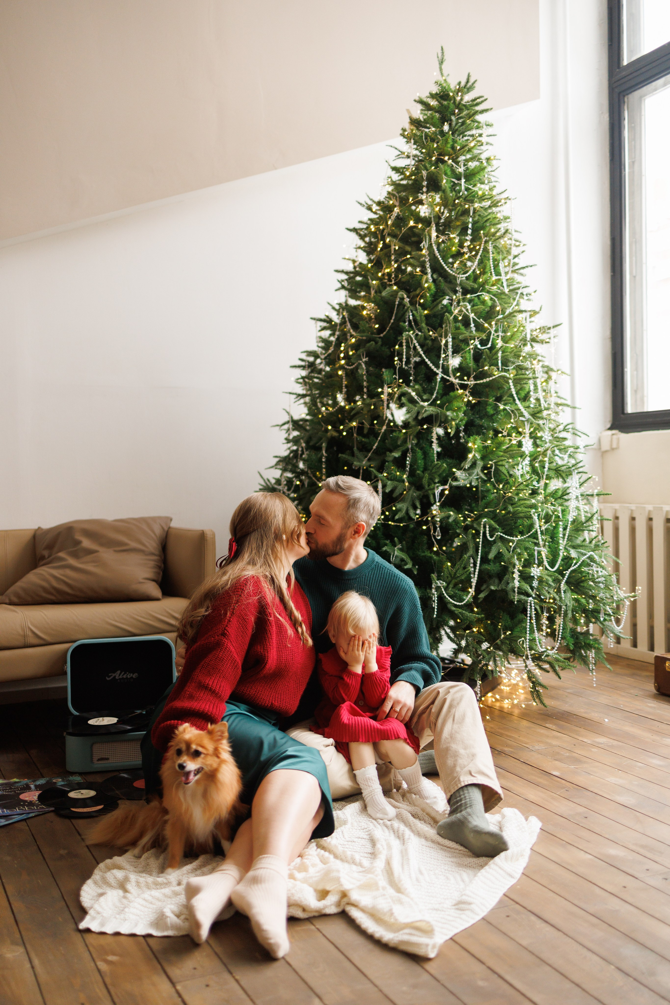 Семейная новогодняя фотосессия. Фотограф Екатеринбург Анастасия Лиханова