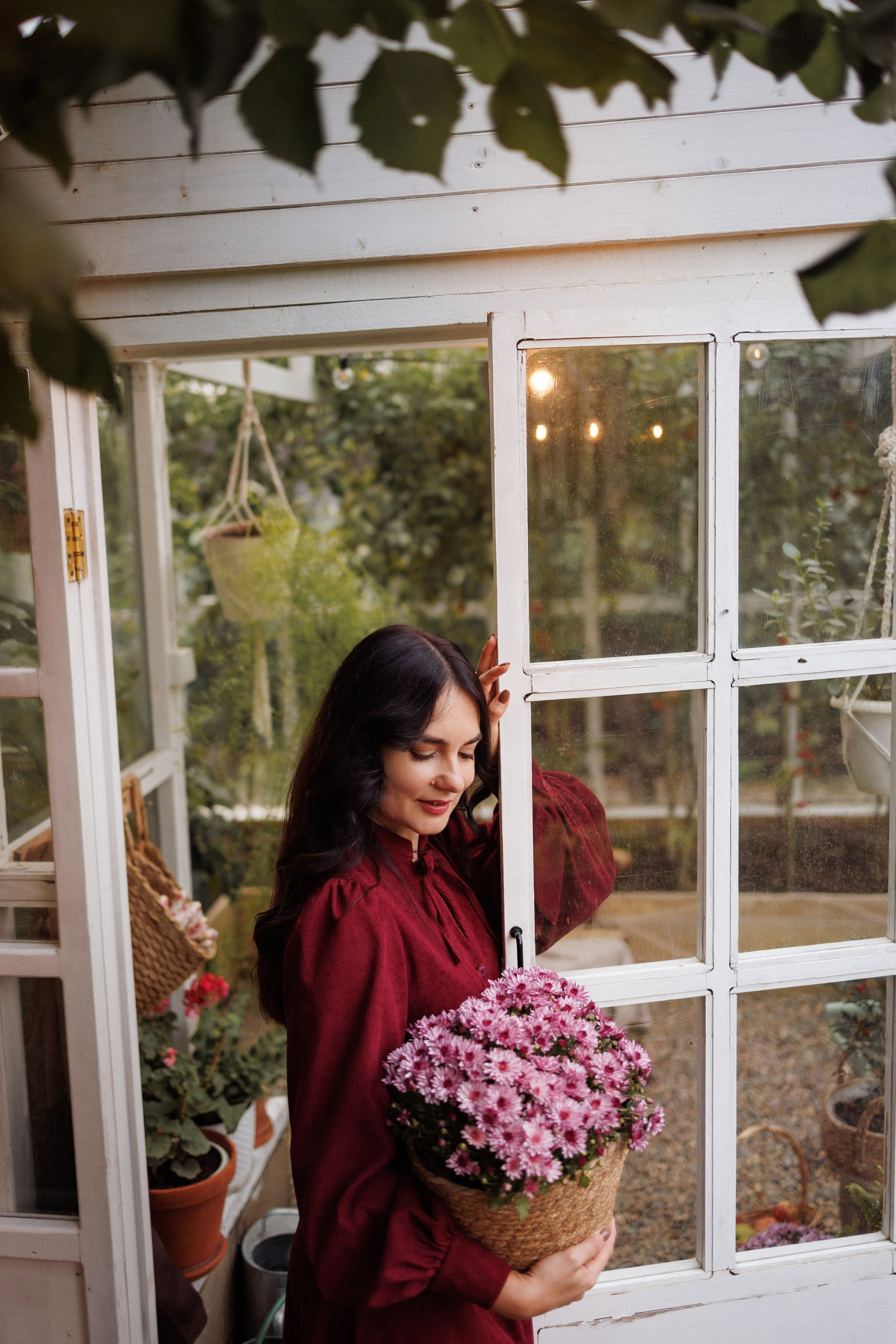 Семейная фотосессия в осенних декорациях фотостудии «Теплица», город Краснодар. Семейный и детский фотограф в Краснодаре Анна Трашкова