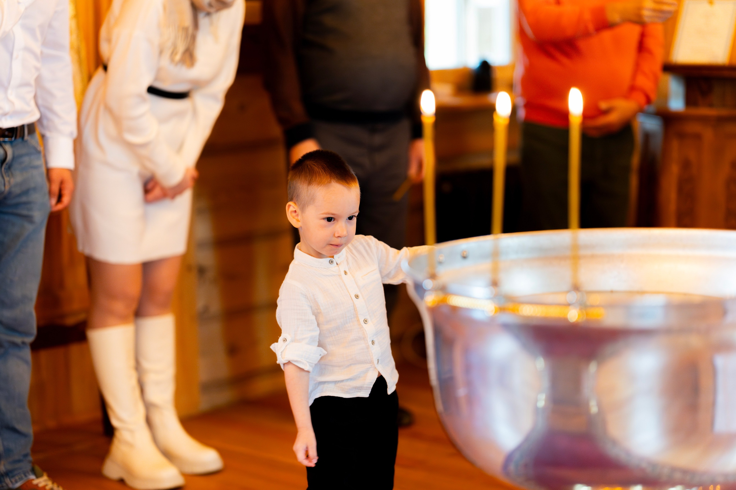 Крещение Ильи. Фотограф Юлия Попова