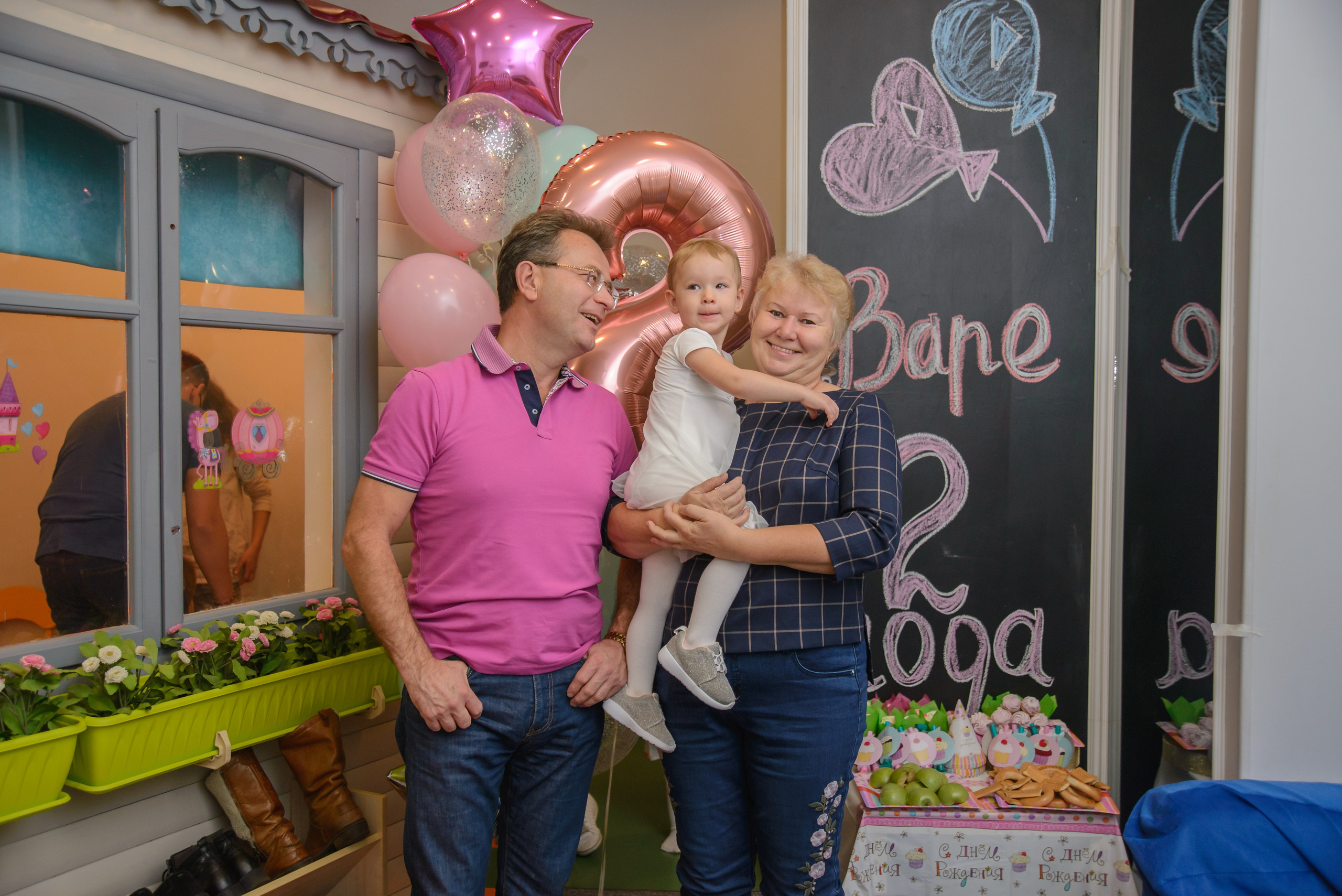 Детский день рождения_2 года Вареньке