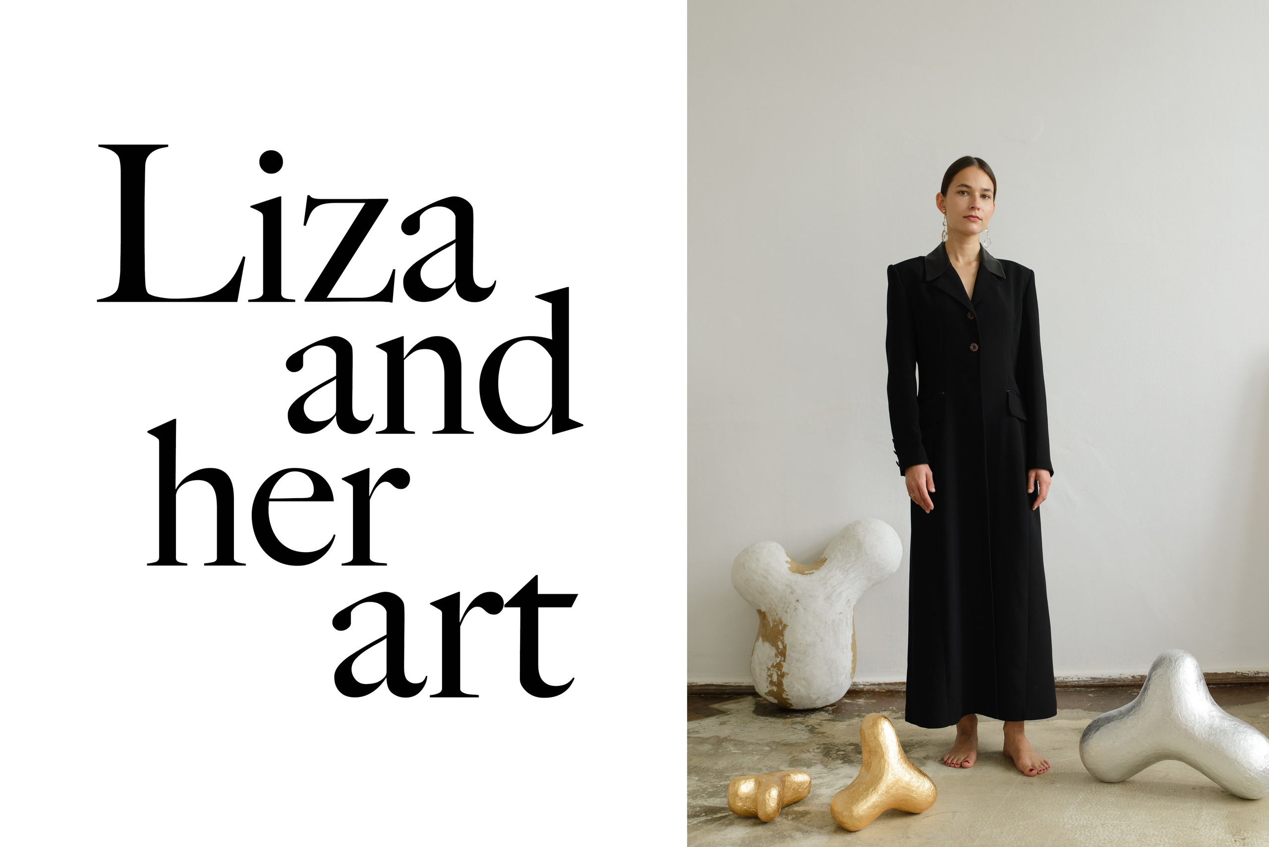 Персональный проект и разработка концепции съемки для  художницы Лизы Одиноких