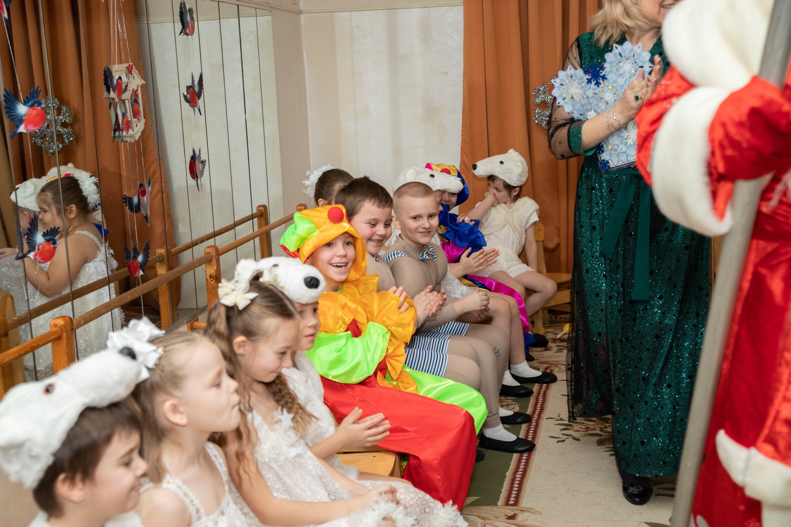 Новогодний утренник в садике. Фотограф-дизайнер, семейный фотограф, фуд-фотограф в Москве и Московской области Лаврова Анна