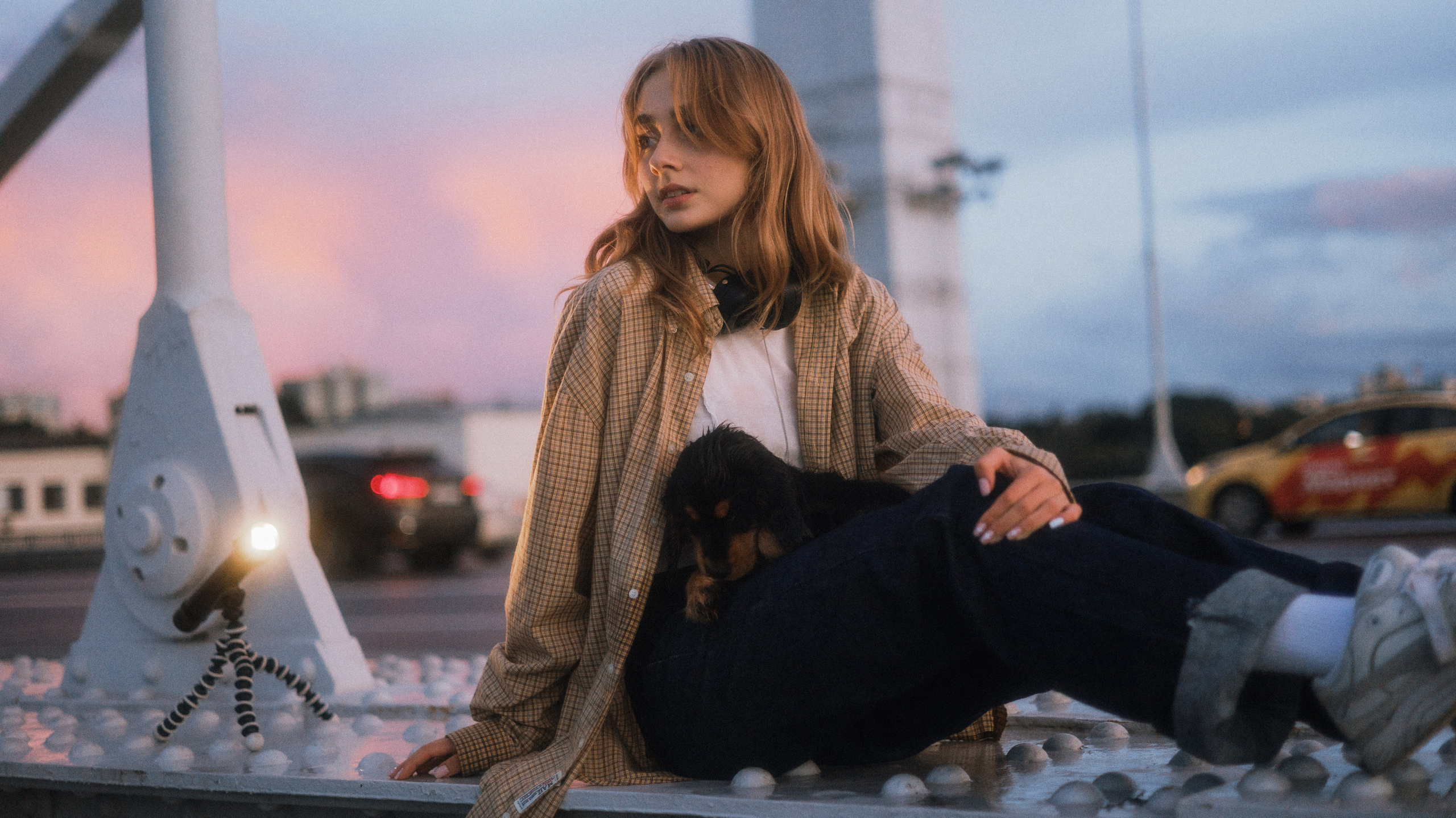 Аня и Ривер. Фотограф-анималист Богданова Полина