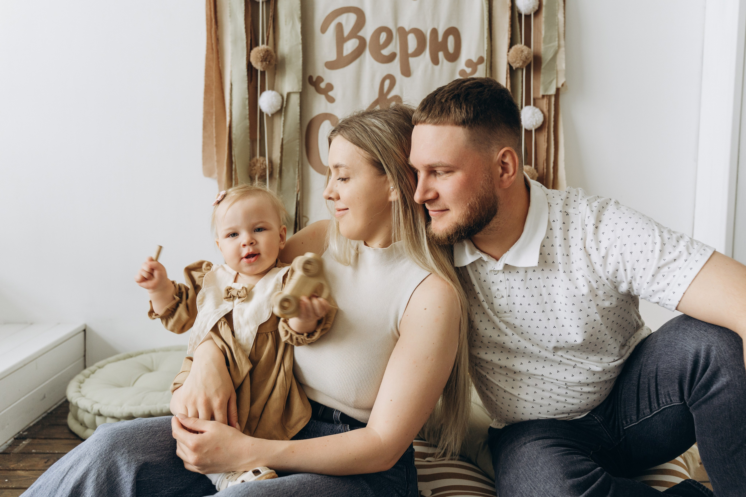 Василиса годик. Фотограф новорожденных во Владивостоке Ромашко Виктория