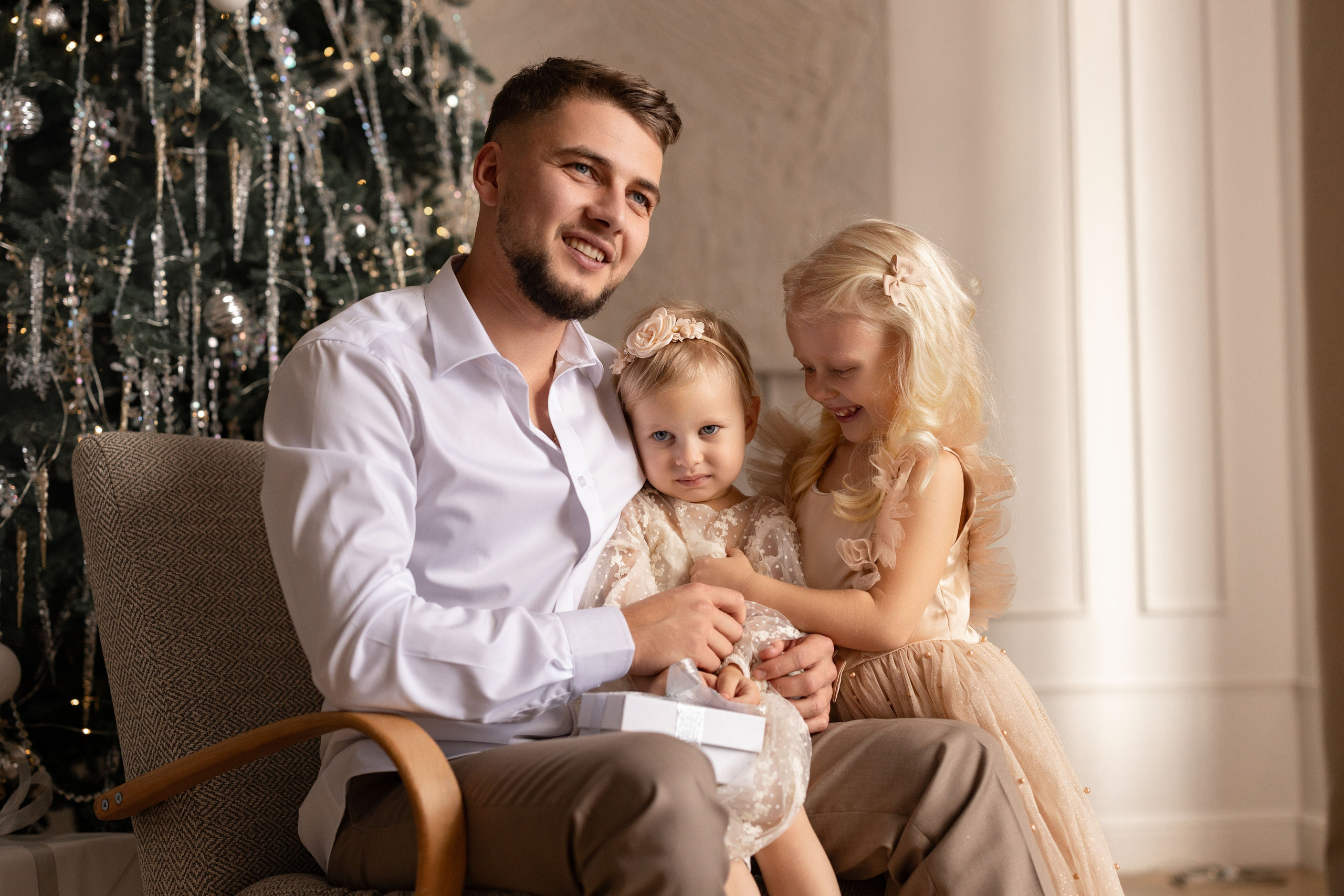 Семья на Новый год. Людмила Седлярова — Профессиональный женский фотограф в Москве