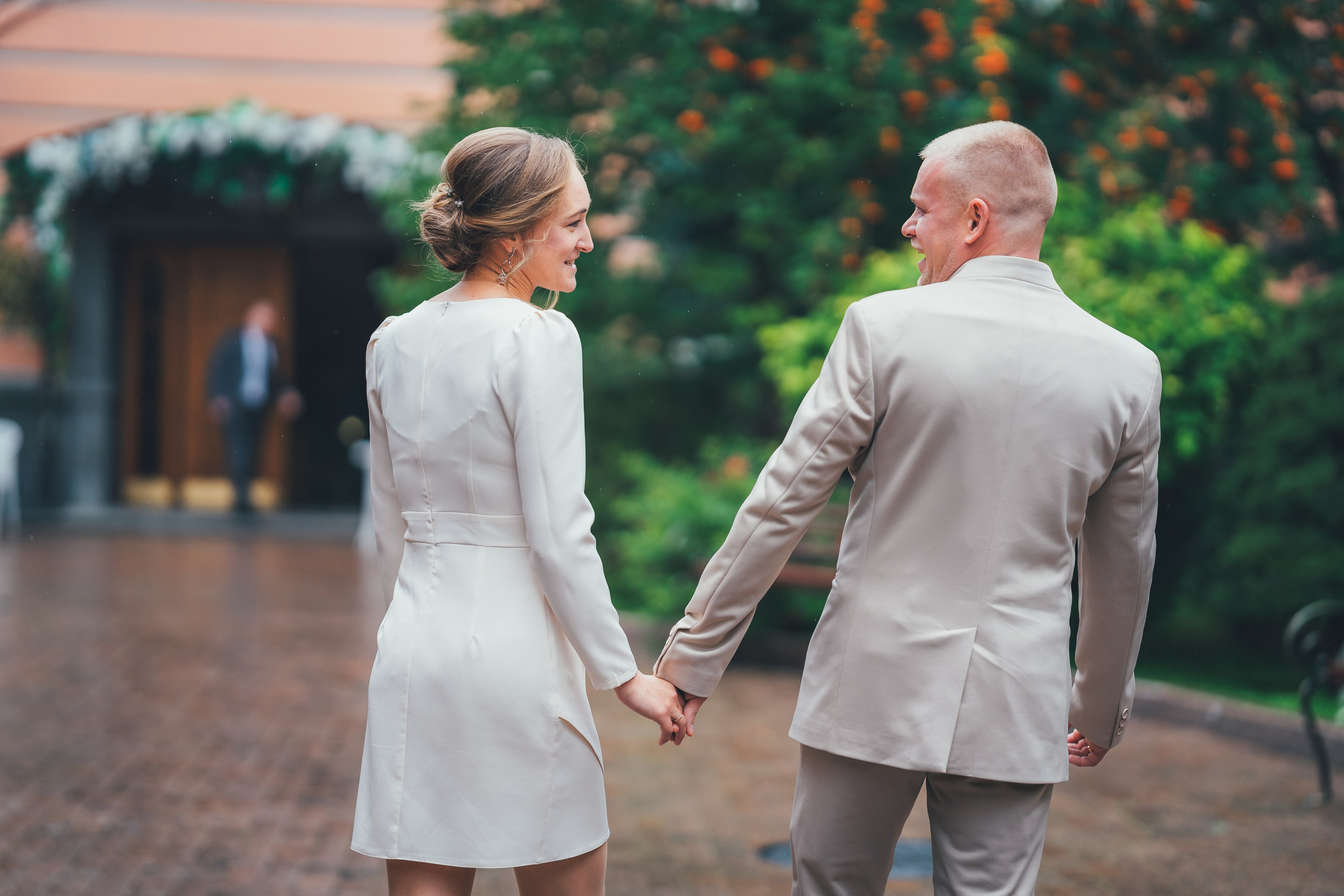 Ирина и Дмитрий, ЗАГС у Матроны Московской. Наталья Дукалова фотограф Щелково Королев Пушкино Москва Балашиха