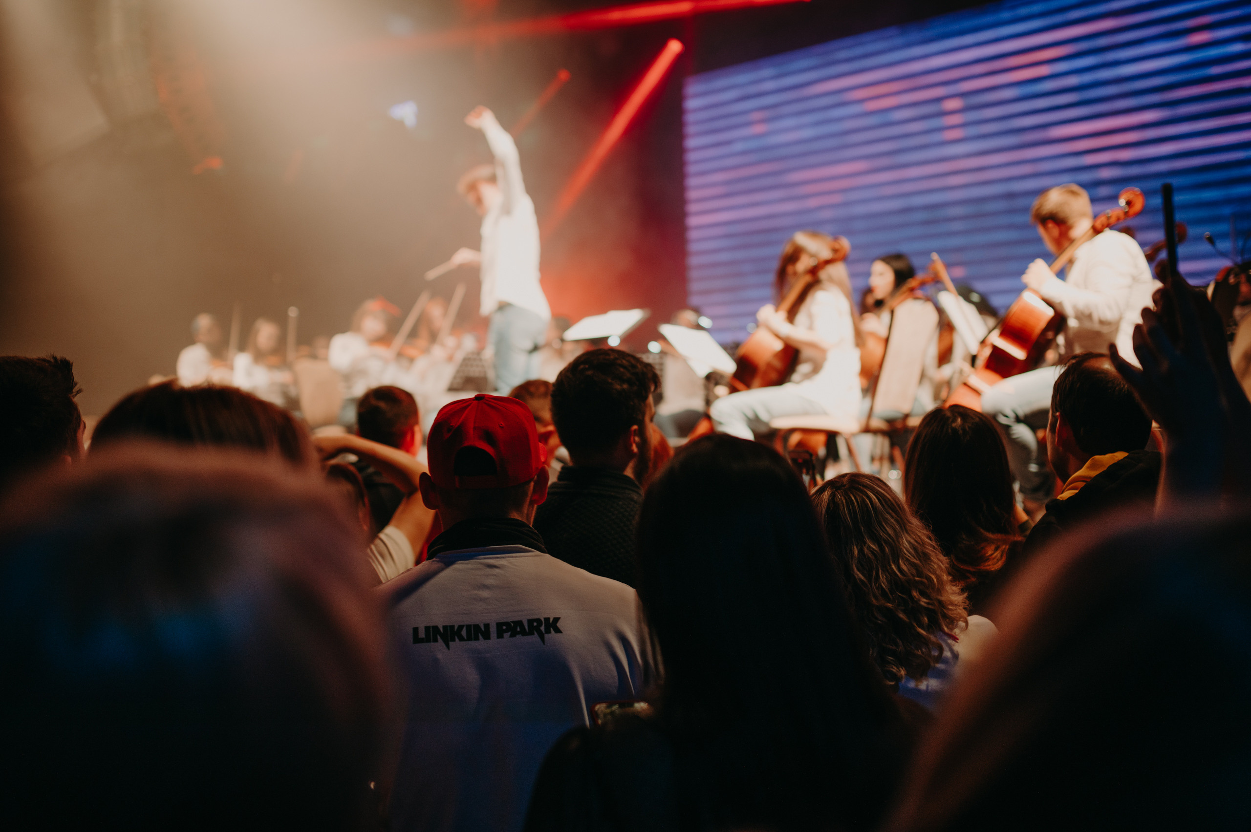 Концерт оркестра «RockestraLive» Linkin Park (Москва). Фотограф в Москве Илья Максимов