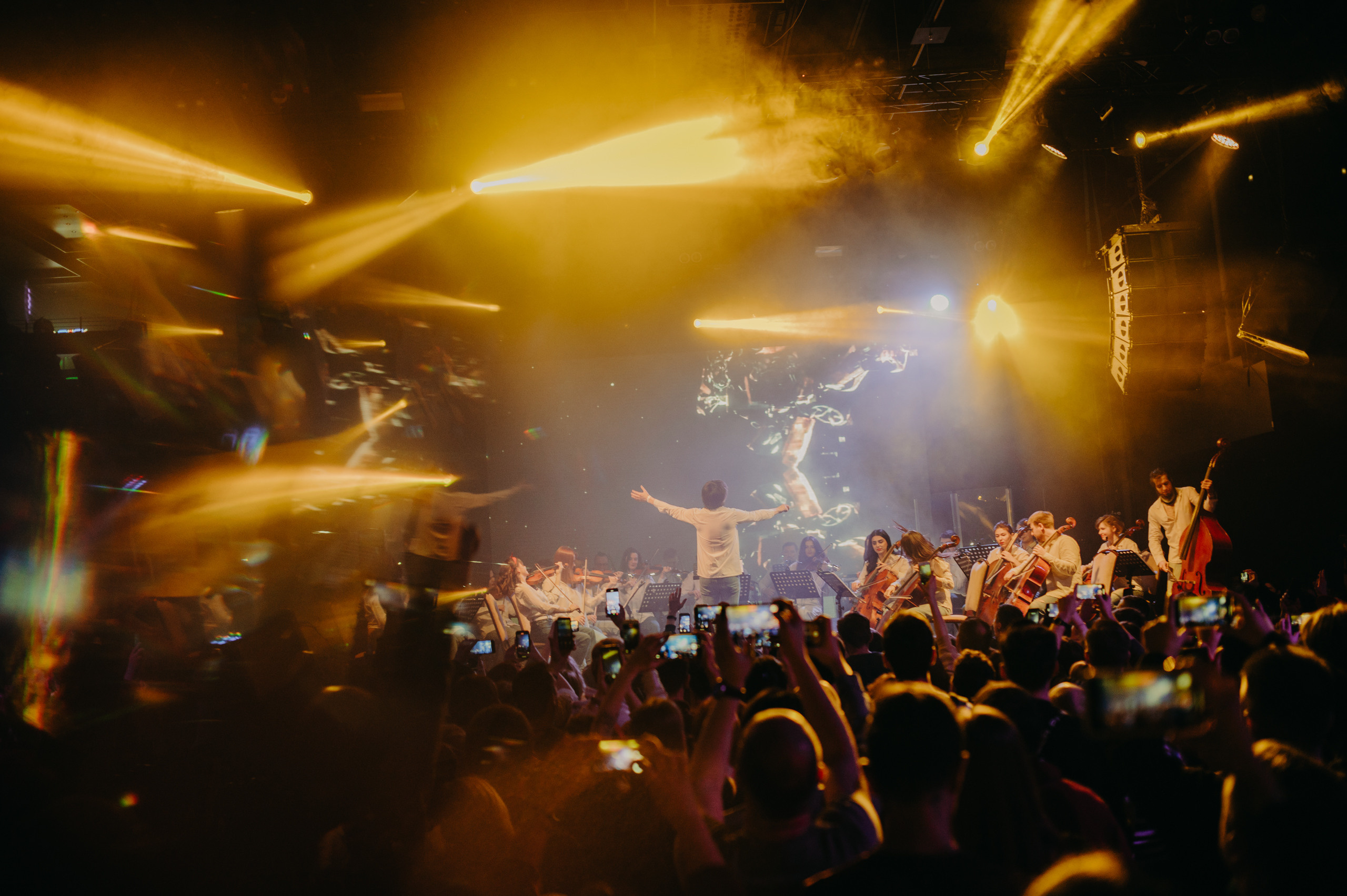 Концерт оркестра «RockestraLive» Linkin Park (Москва). Фотограф в Москве Илья Максимов