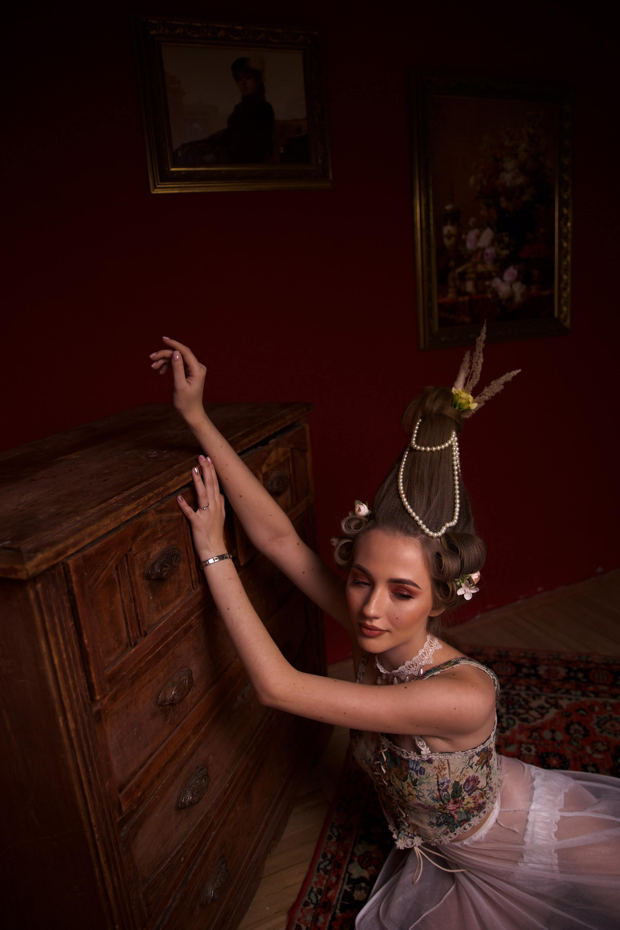 Придворные дамы. Фотограф Велькер Марина