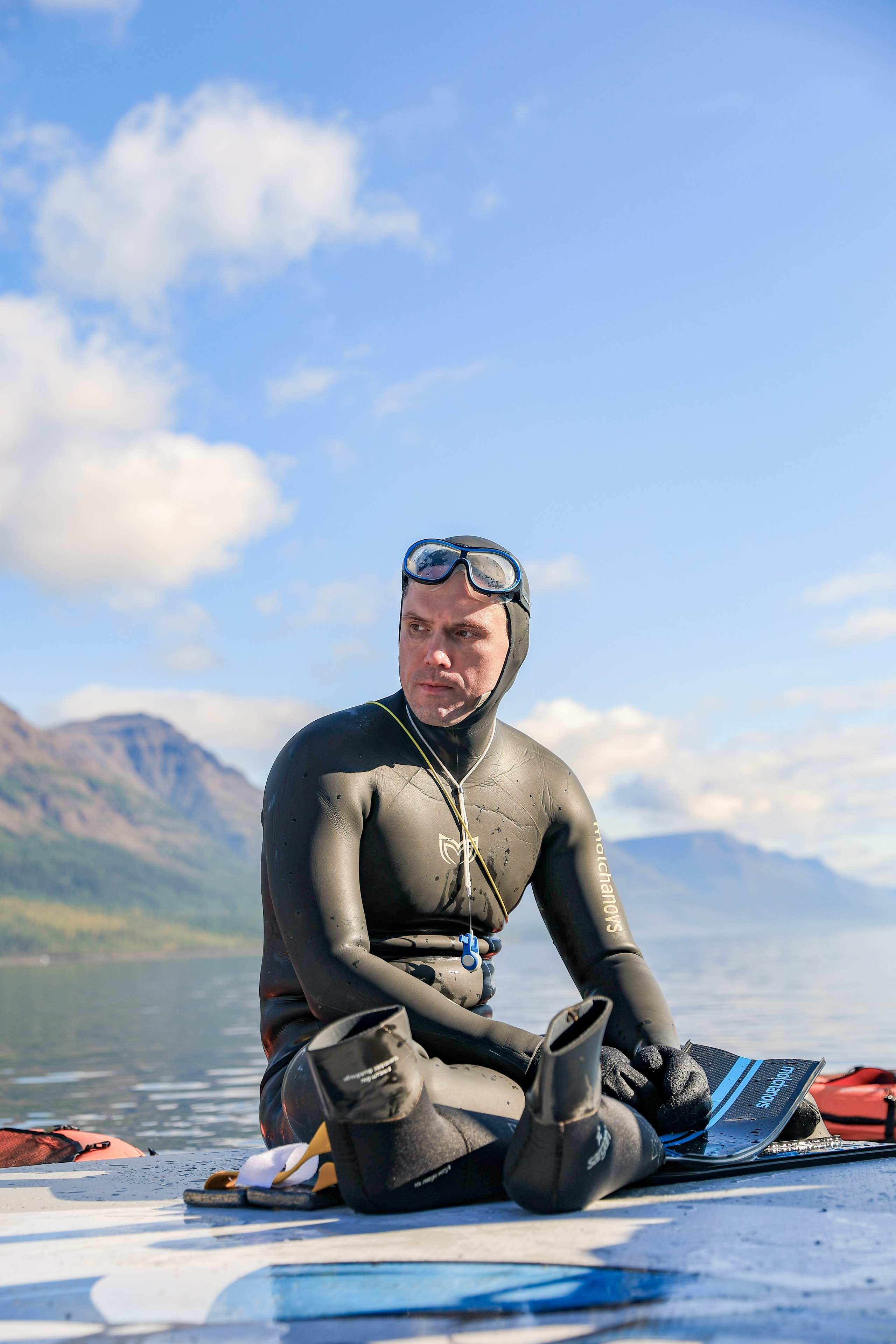 Фестиваль по фридайвингу «Глубина Путорана». Спортивный репортажный фотограф Казань Нафис Сиразетдинов