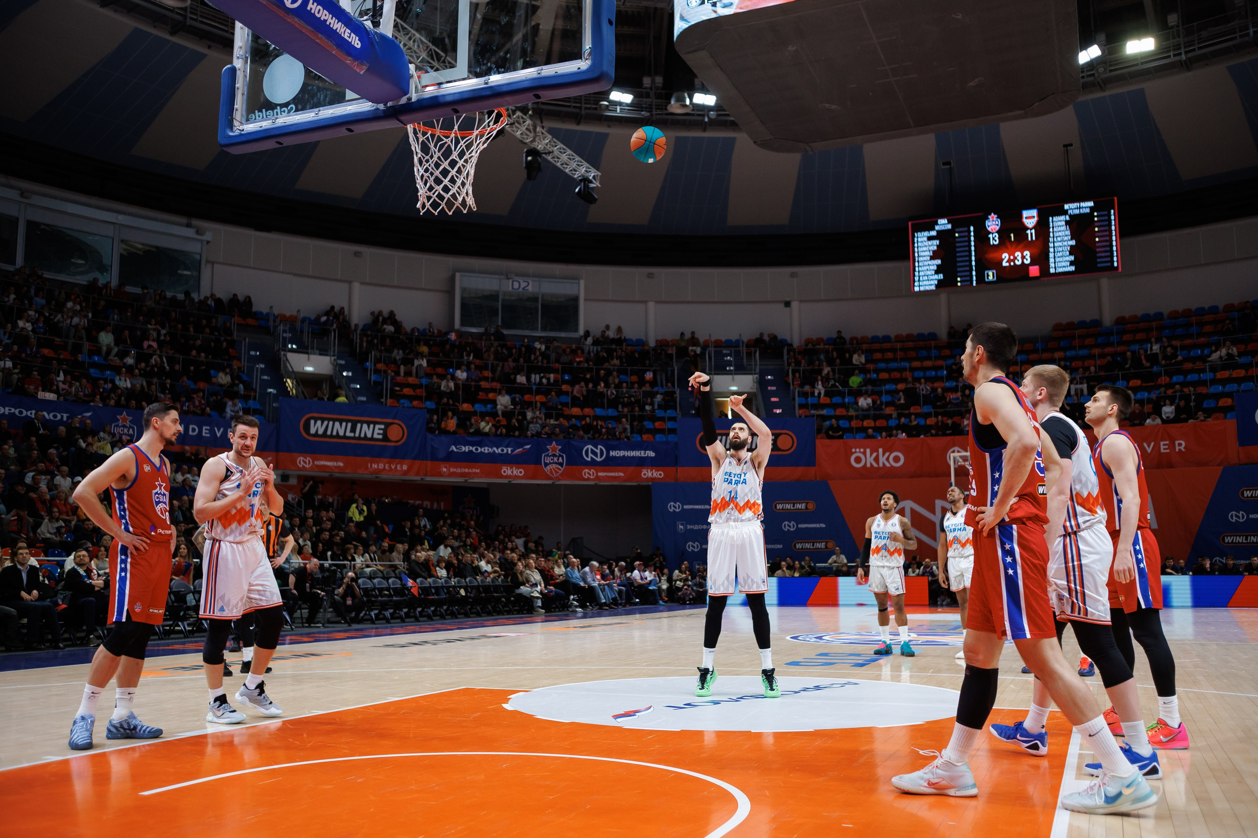 Баскетбол. ЦСКА — ПАРМА