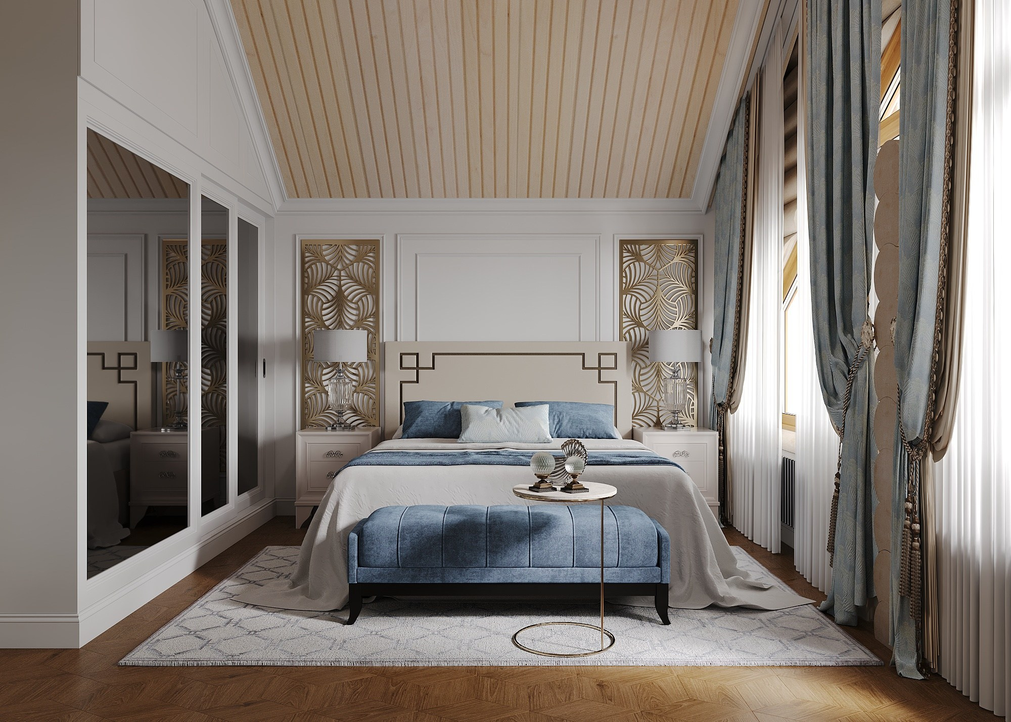 ДОМ В НИКОЛИНО 500 КВ.М. 3 ЭТАЖ. Irina Balykina — Interior 3D Visualisation