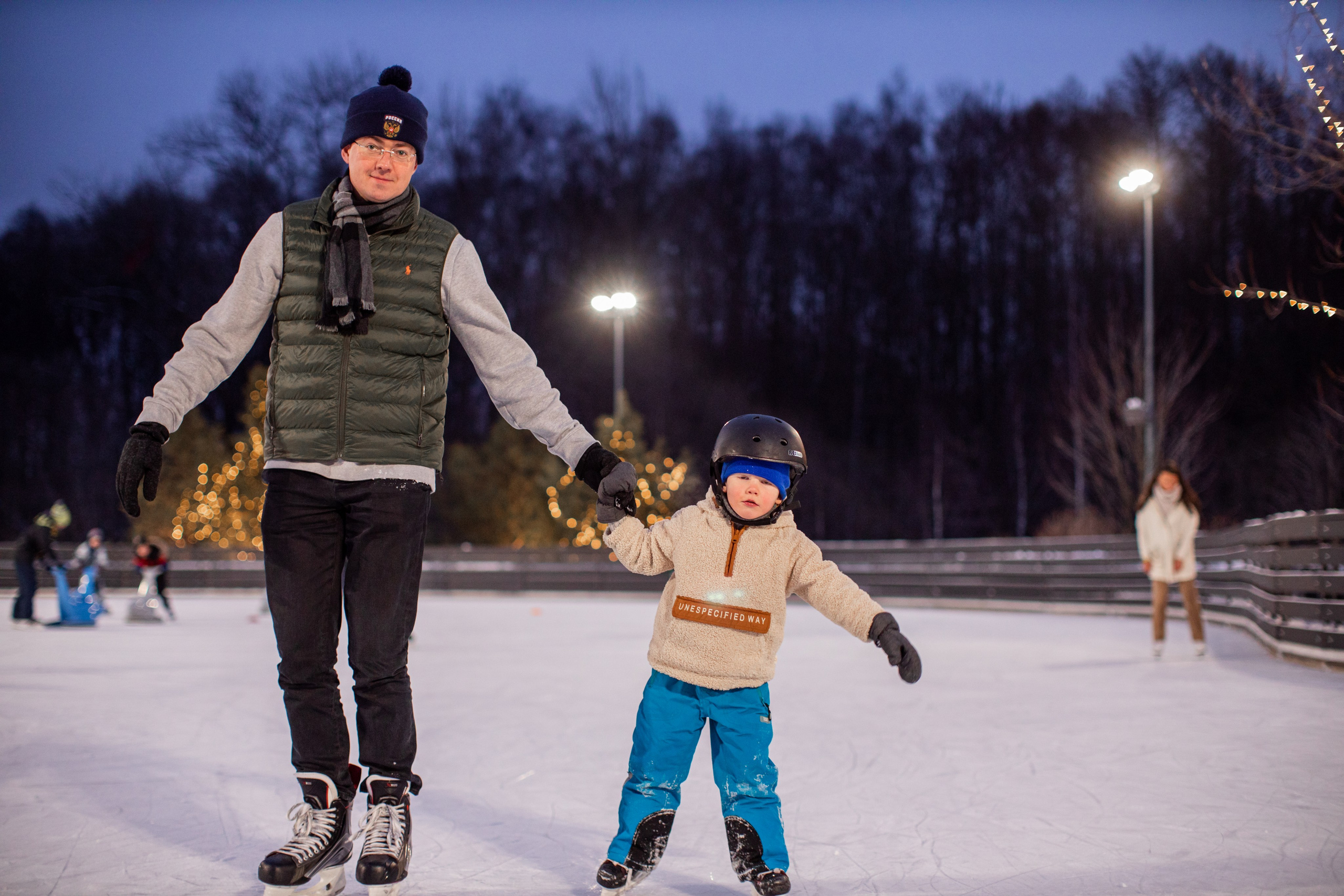 Каток The Rink. Семейный и детский фотограф в Москве Кузьмина Мария