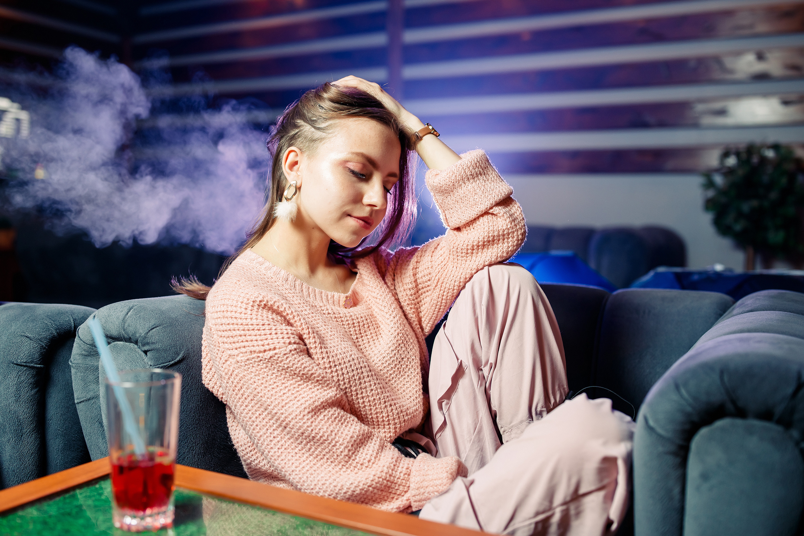 Репортаж в кальянной | Мята Lounge | 2019. Репортажный фотограф Семён Борисов | Москва