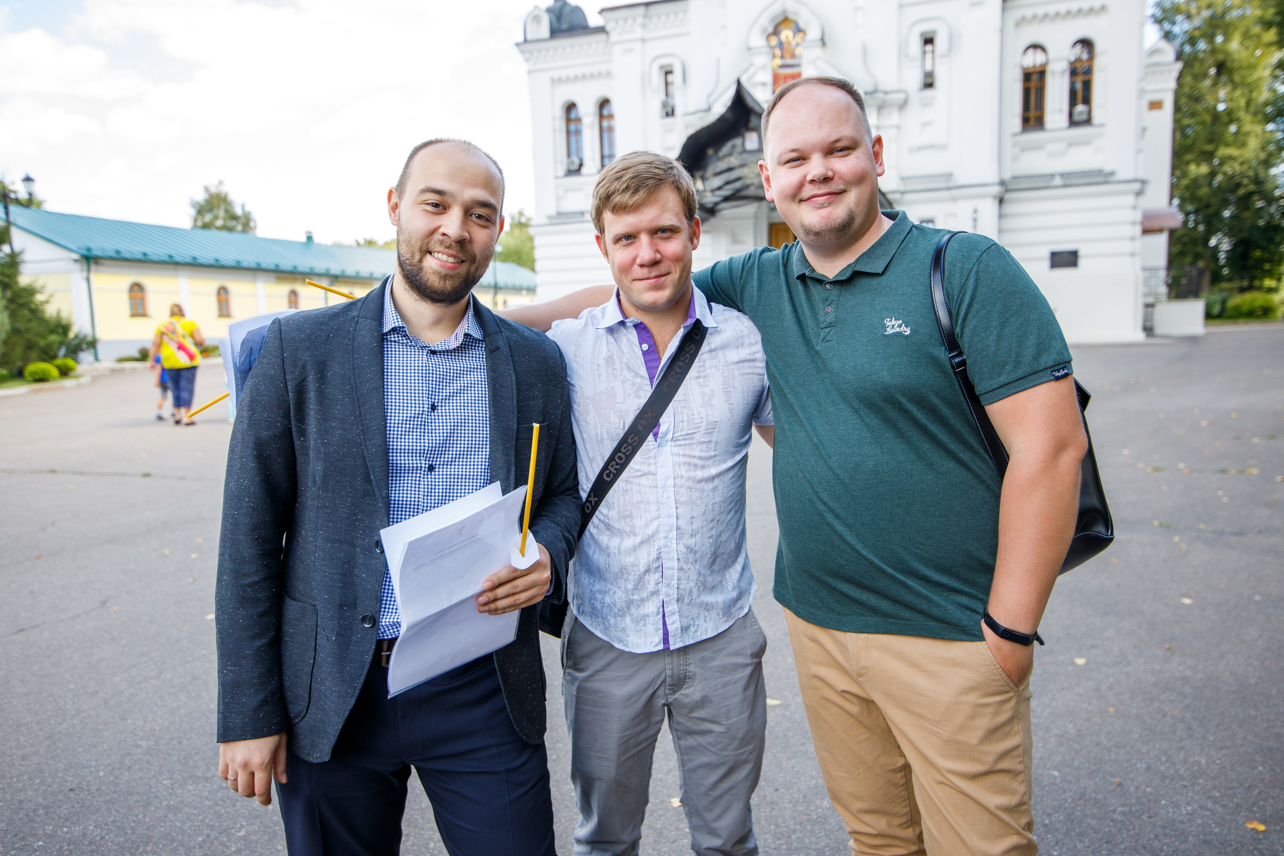 Солнечные крестины тройняшек. Репортажный фотограф Семён Борисов | Москва