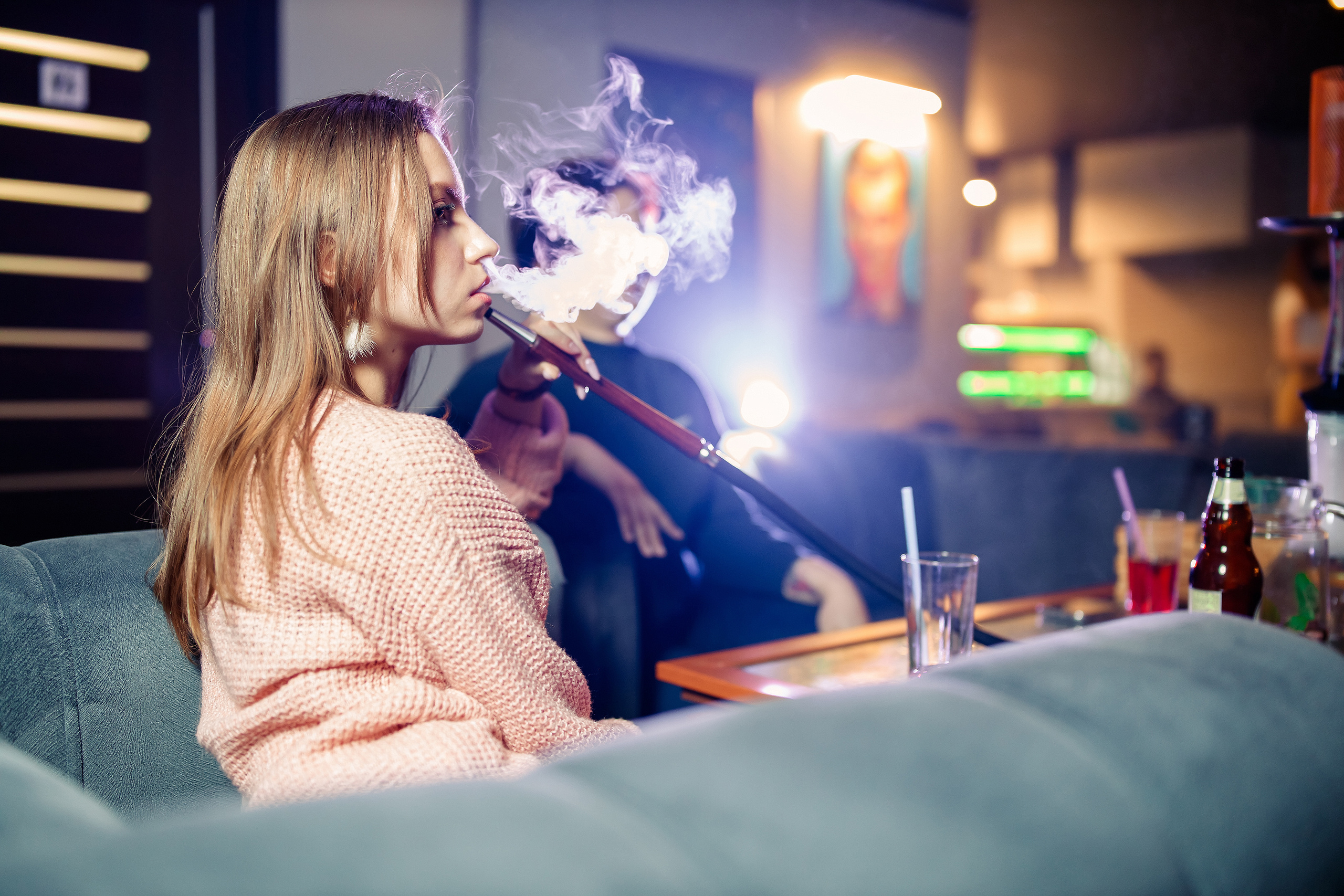 Репортаж в кальянной | Мята Lounge | 2019. Репортажный фотограф Семён Борисов | Москва