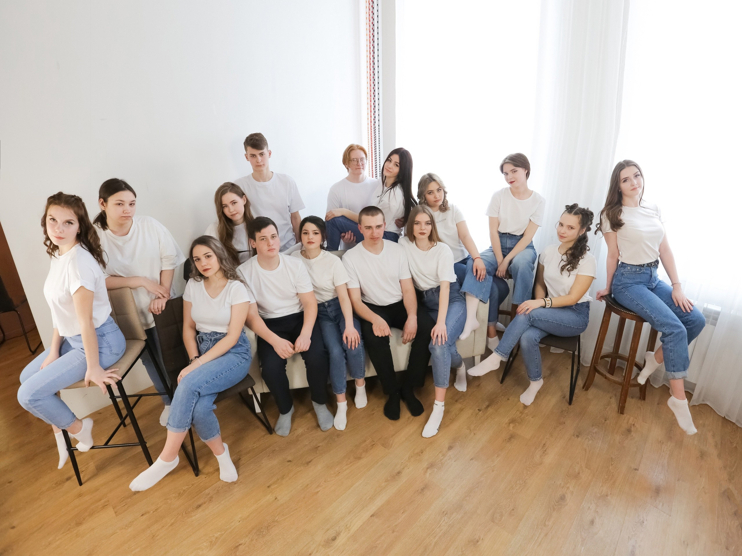 Школьники. Мультифотограф Динара Ахмедзянова