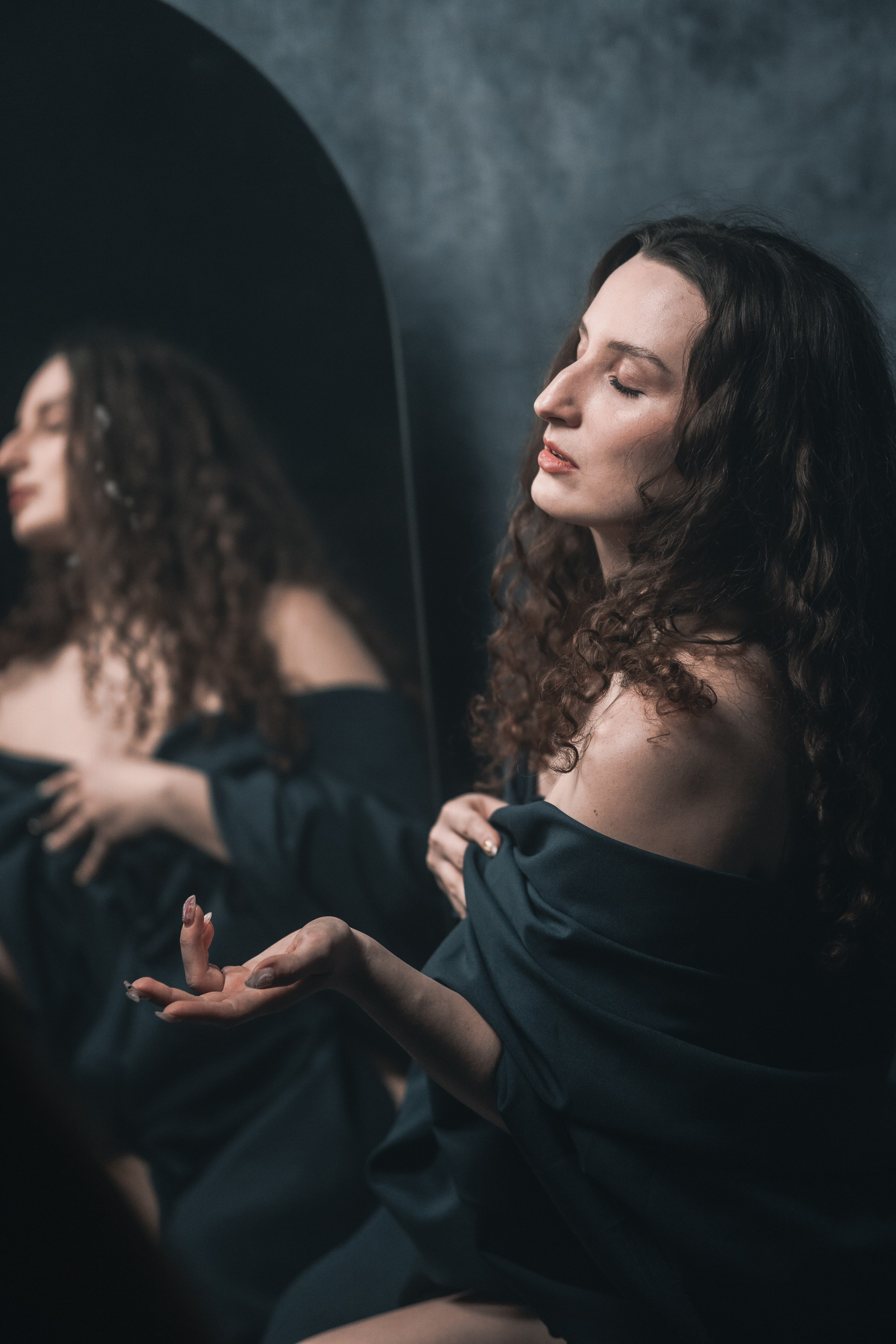 Фотосессия в студии с Алёной. Саватейкин Ярослав | Портретный фотограф в Москве