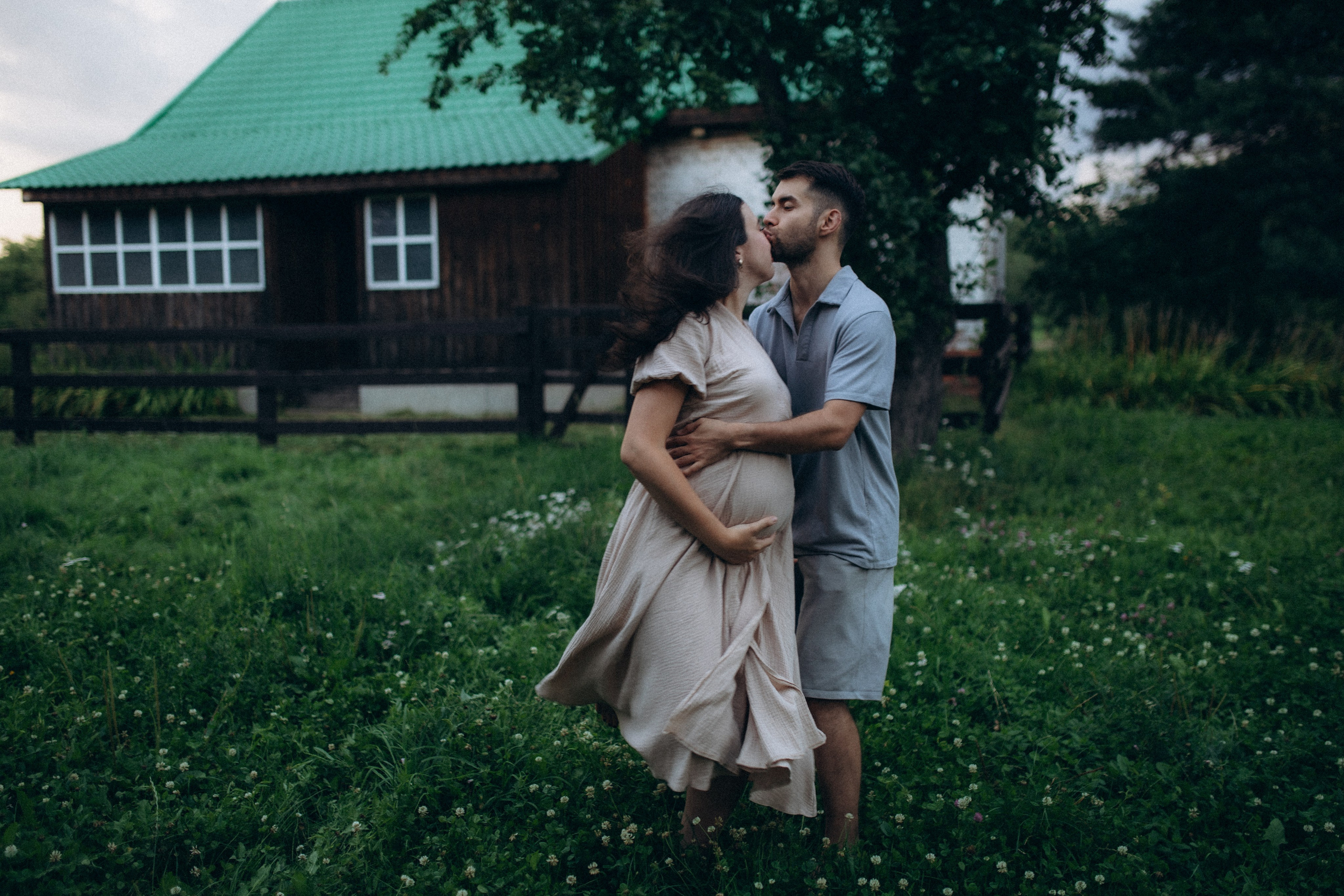 Беременная съемка Маши и Димы. Семейный фотограф в Москве и Люберцах Юлия Гуськова