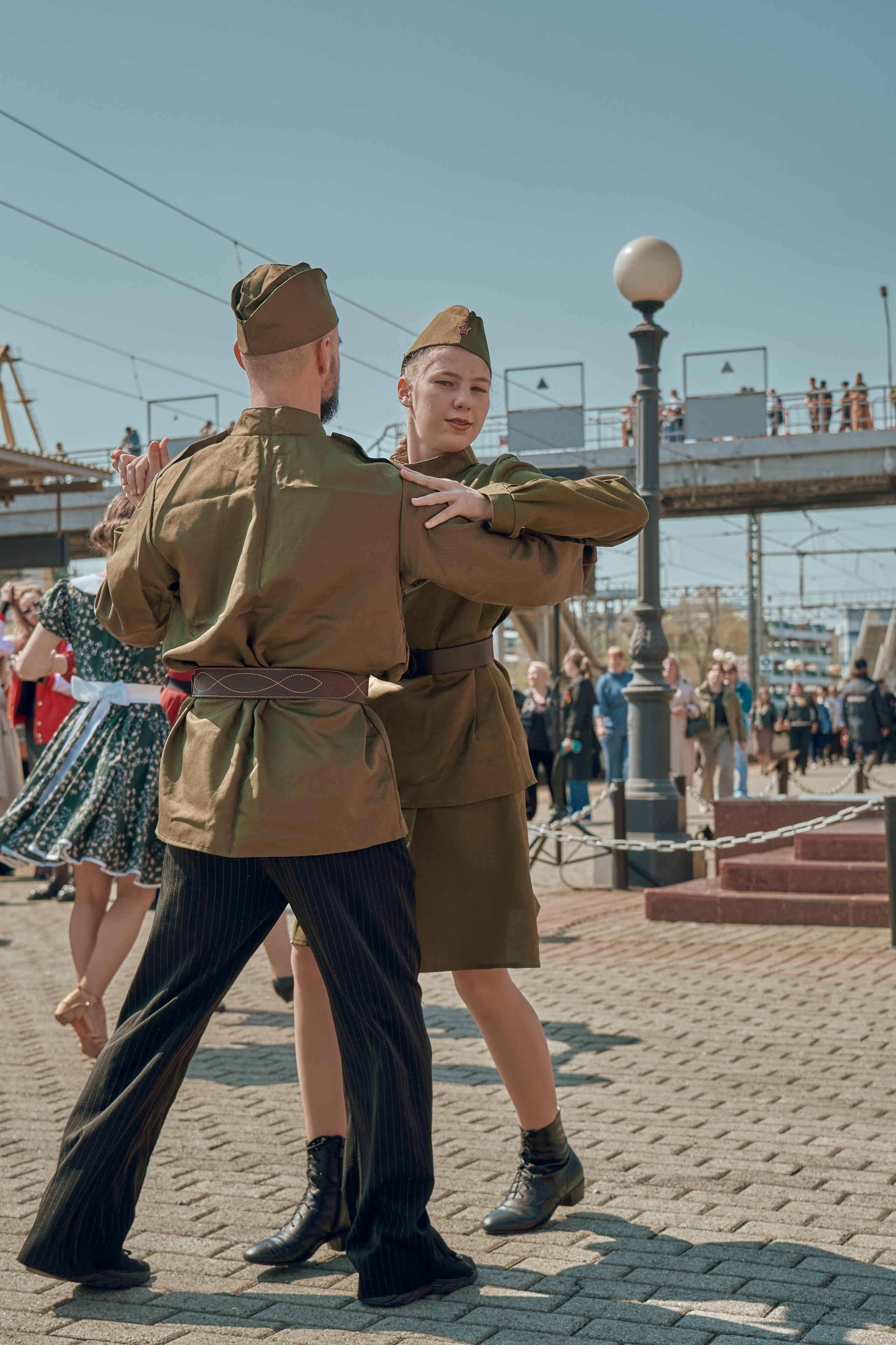 Поезд Победы!. Фотограф во Владивостоке